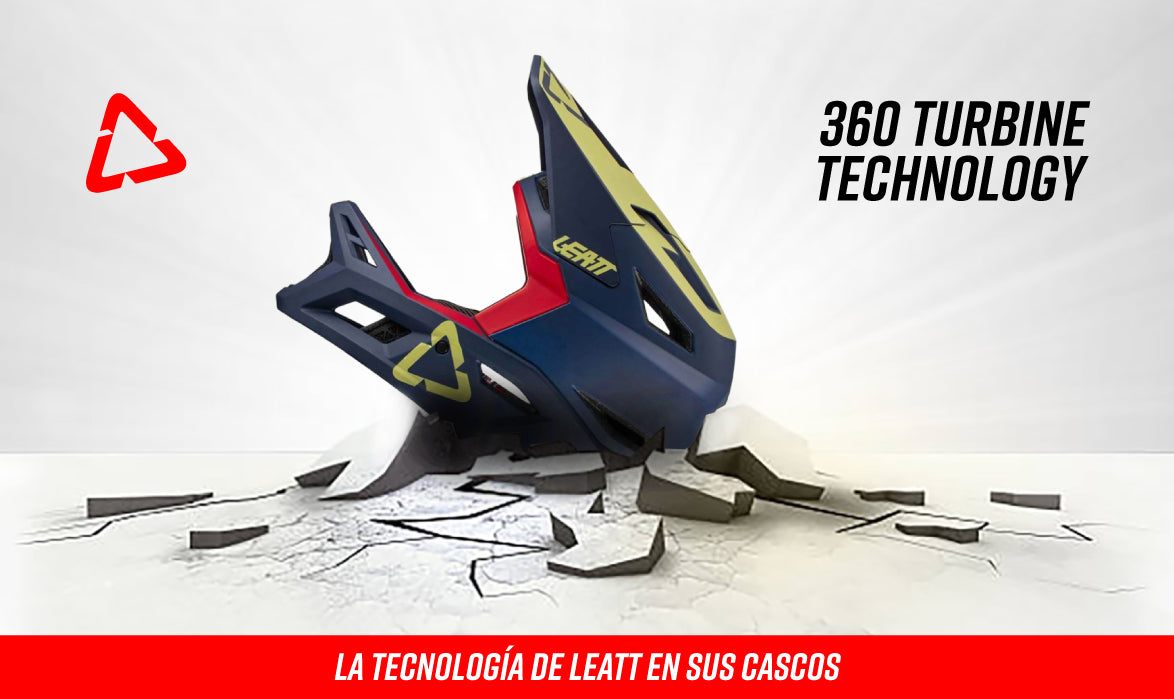 "Tecnología Turbine 360º" de Leatt - Rideshop