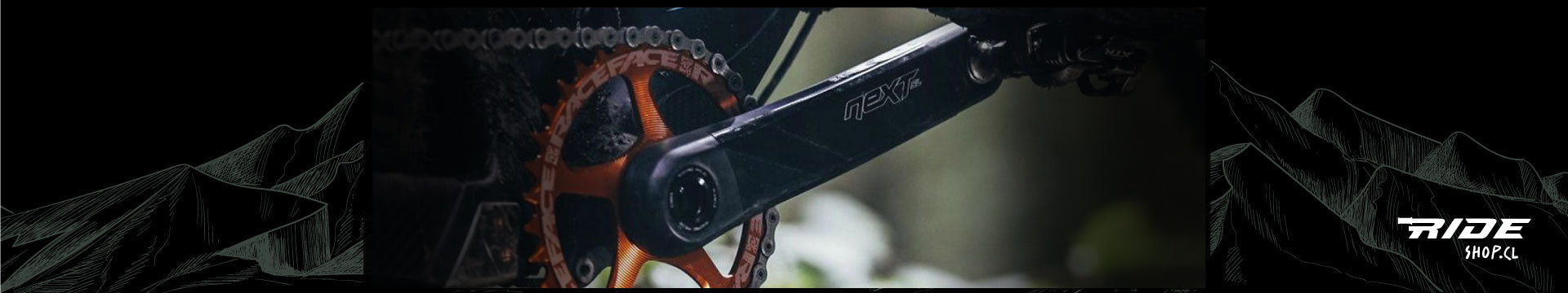 Volante y Bielas de Bicicleta - Rideshop