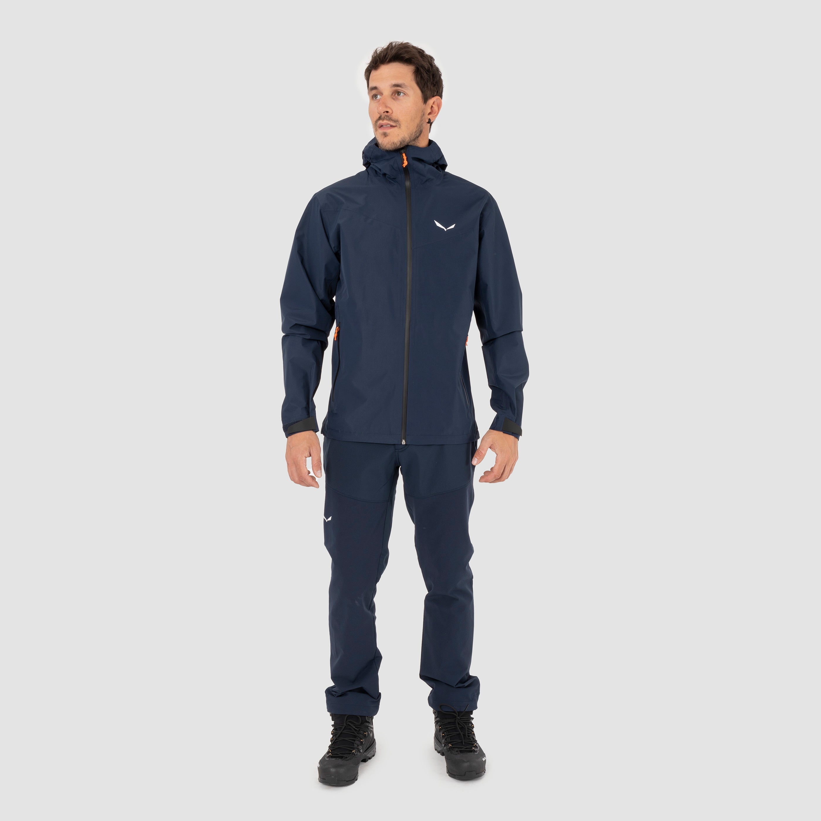 Chaqueta Hombre Puez PTX 2.5 L Salewa Navy