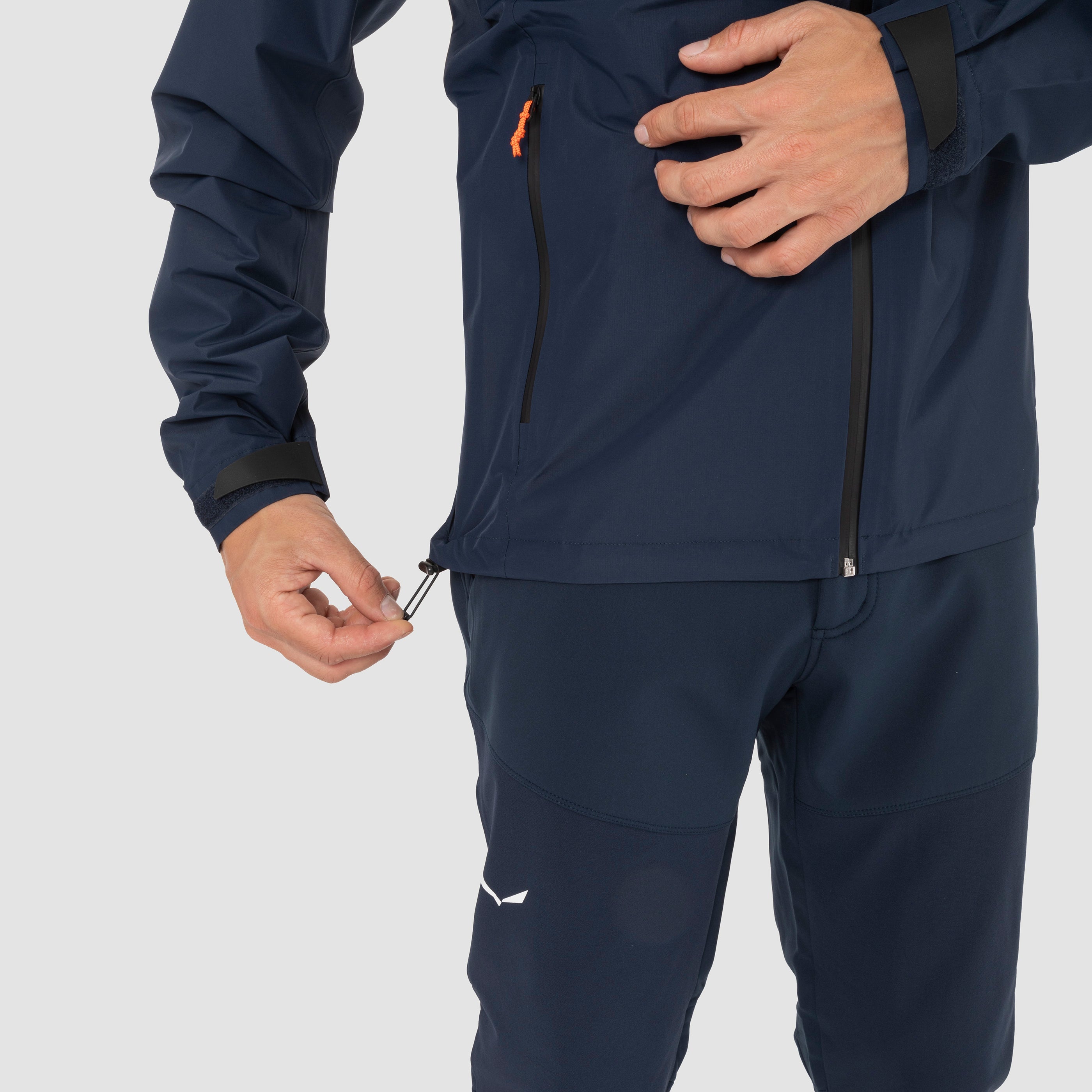 Chaqueta Hombre Puez PTX 2.5 L Salewa Navy