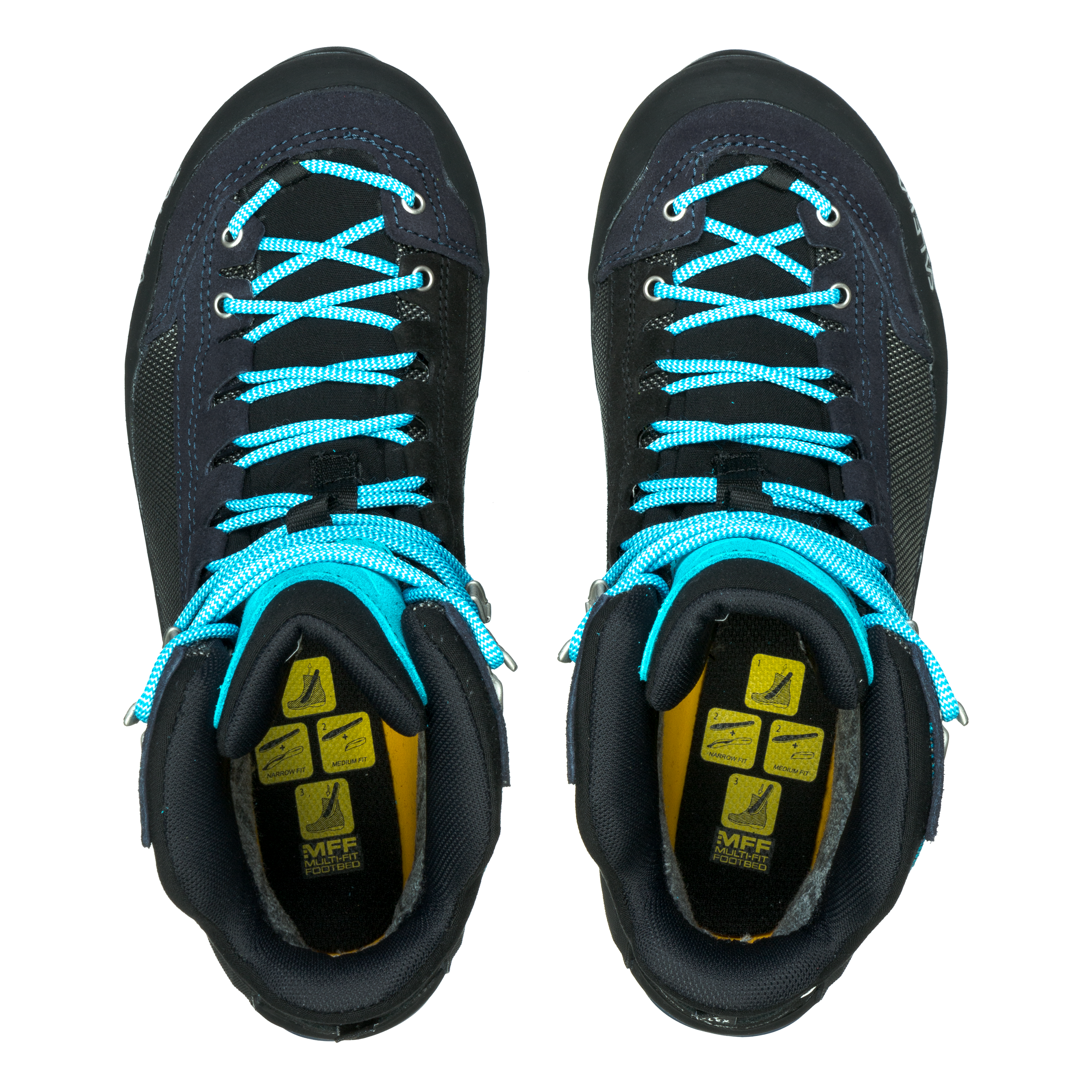 Bota de Montaña Mujer Crow GTX Salewa Premium Navy/Ethernal Blue