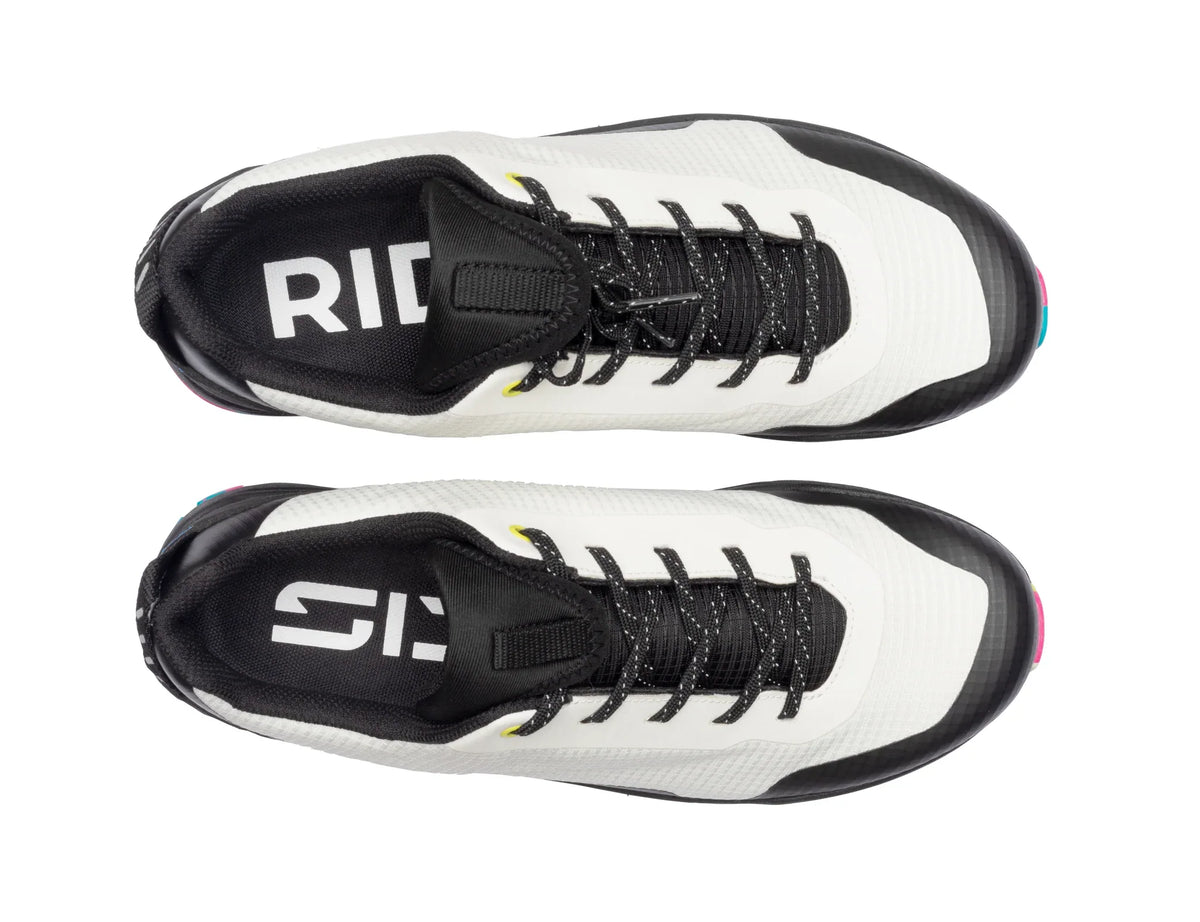 Zapatilla Ciclismo Sidi Enduro Plataforma Motus Hielo Blanco / Negro