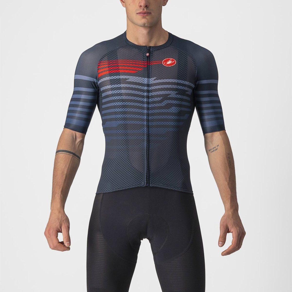 Castelli Jersey Climber'S 3.0 SL Savile Blue - Rideshop