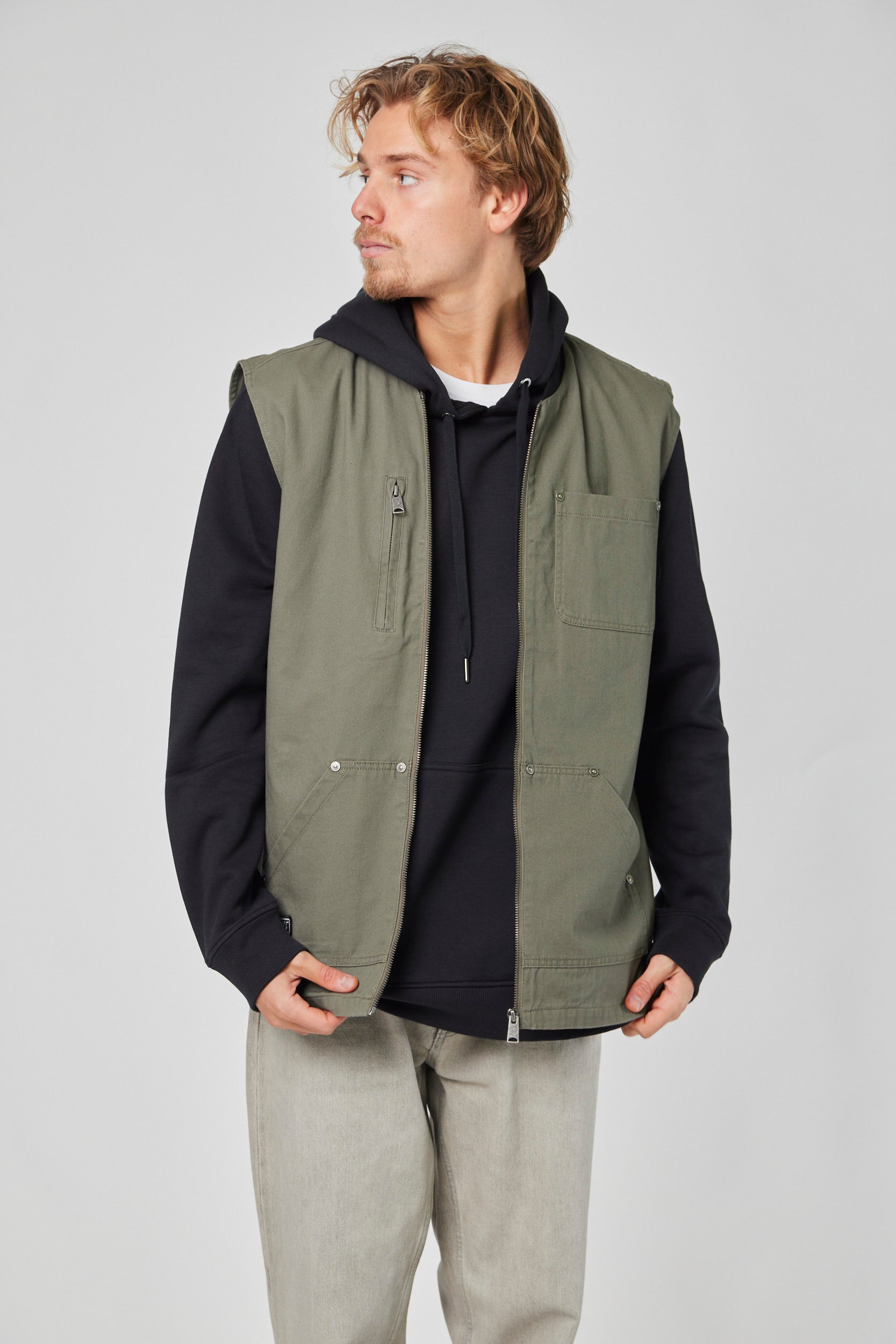 Chaqueta Verde Hombre Roadie