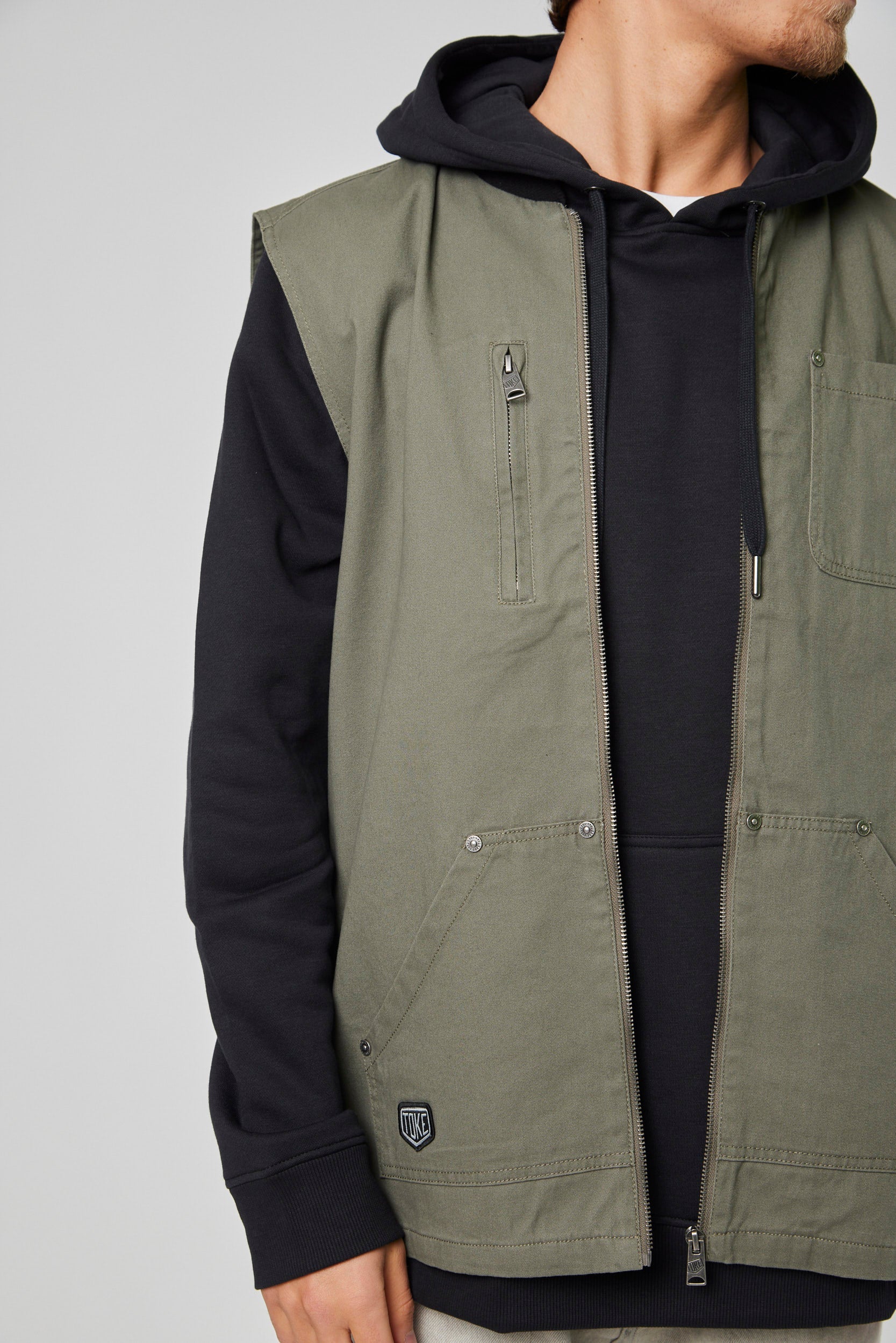 Chaqueta Verde Hombre Roadie