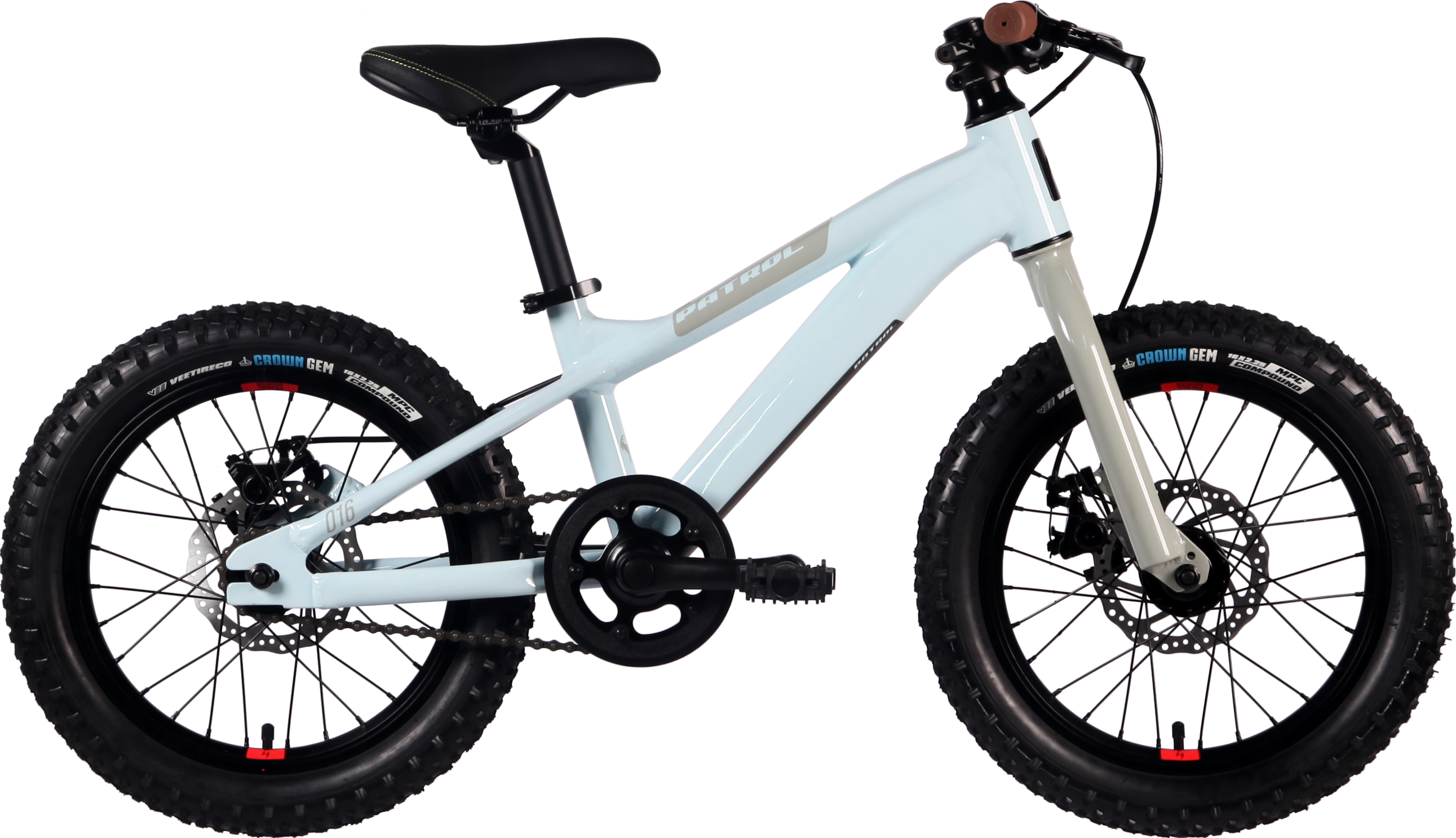 Bicicleta niño Patrol Kids Aro 16" - RED/SILVER