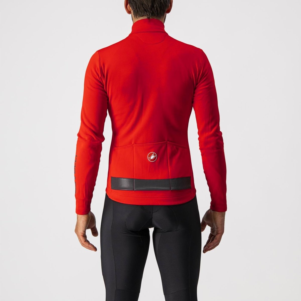 Castelli Jersey Puro 3 FZ Red - Rideshop