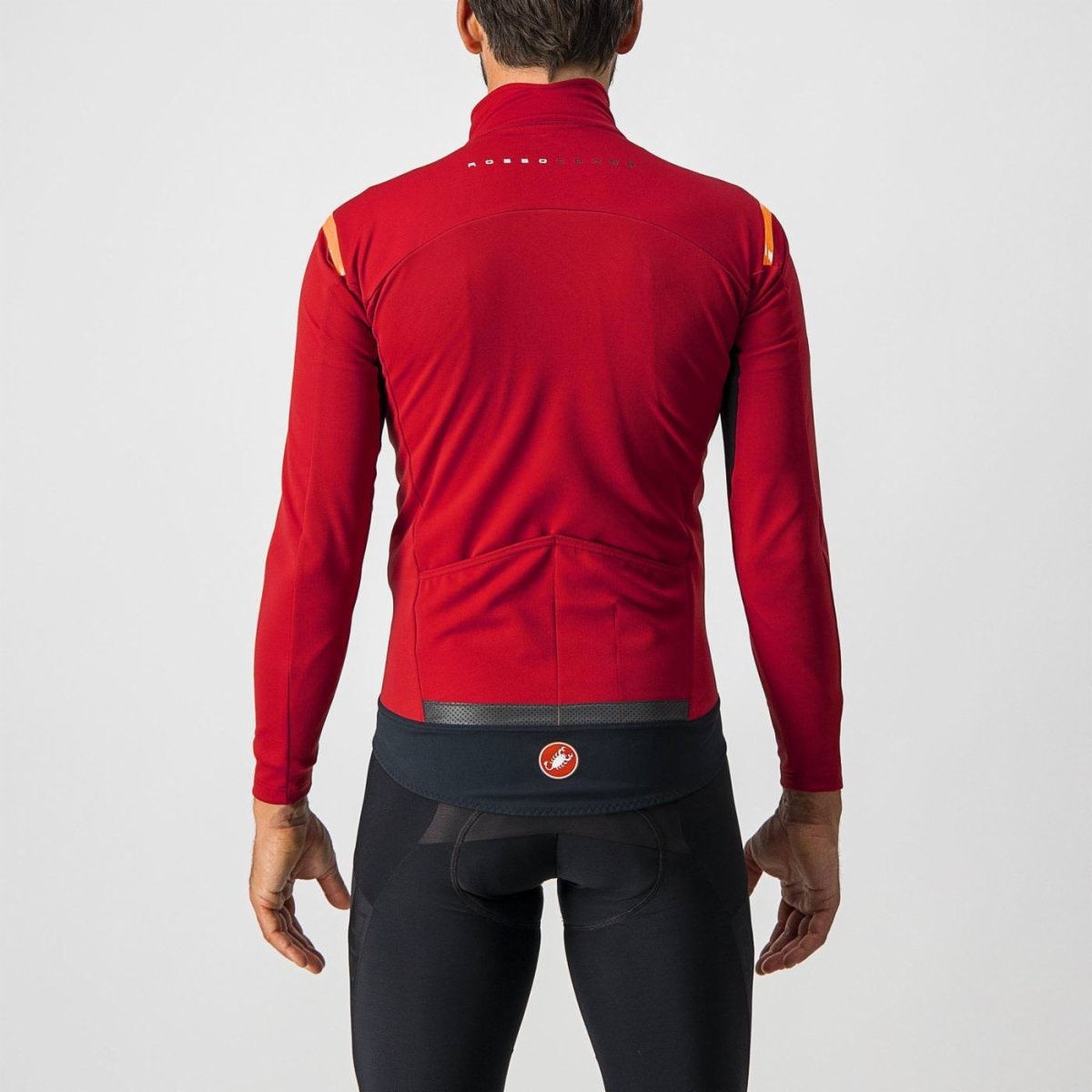 Castelli Jacket Perfetto Ros Long SL Rosso - Rideshop