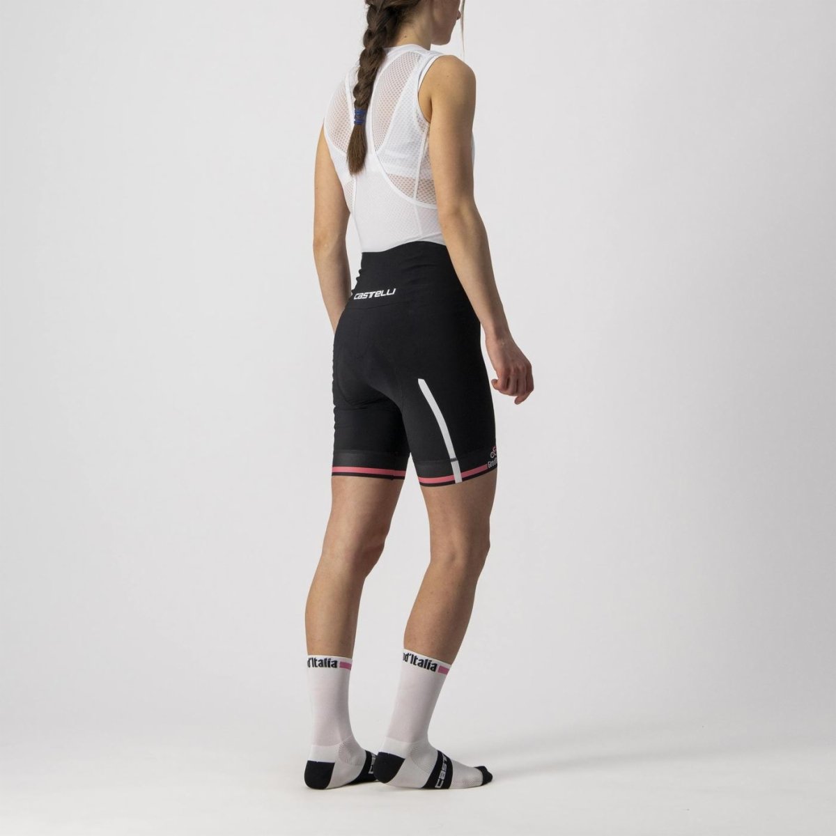 Castelli Calza Mujer Giro Velocissima BIB Nero - Rideshop