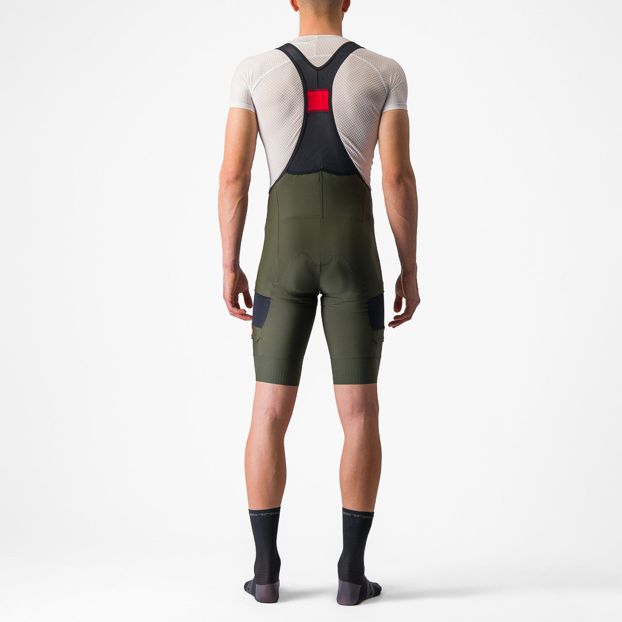 Bibshort Castelli Unlimited Cargo Deep Green