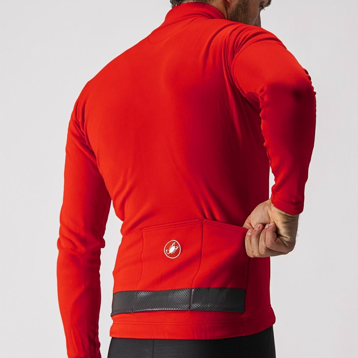 Castelli Jersey Puro 3 FZ Red - Rideshop