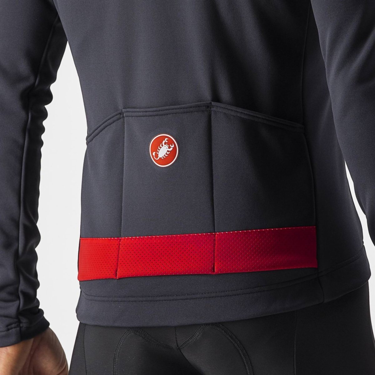 Castelli Jersey Puro 3 FZ Dark Gray