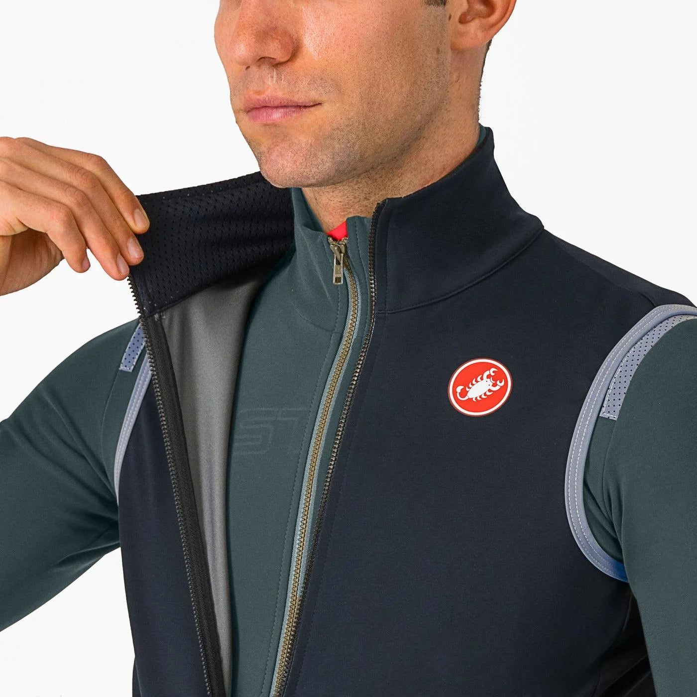 Vest Sleeveless Castelli Perfetto RoS 2 Negro