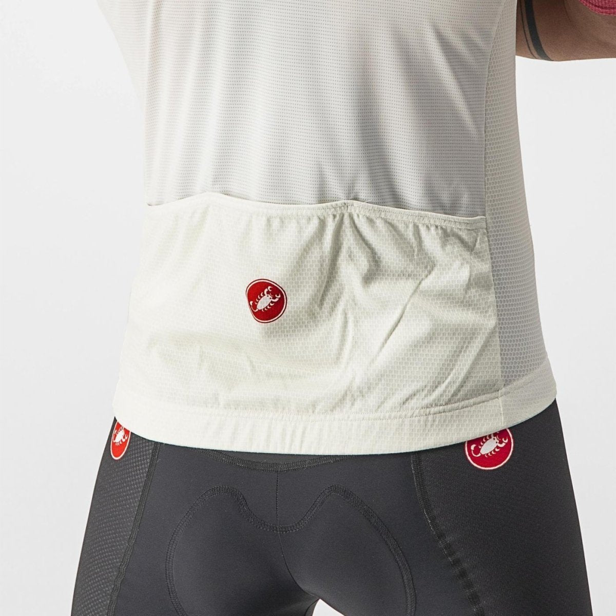 Castelli Jersey Fuori Giro Bianco - Rideshop