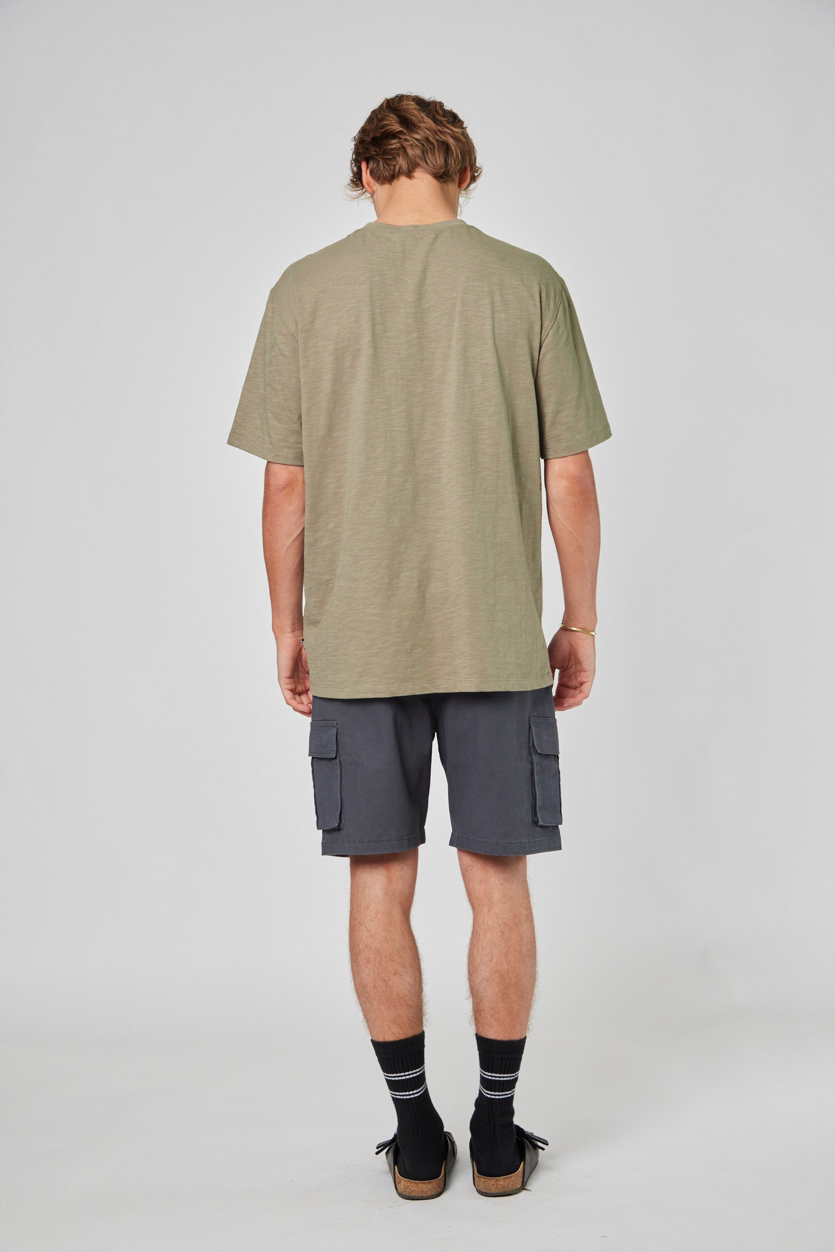 Polera Verde Hombre Manga Corta Sunday