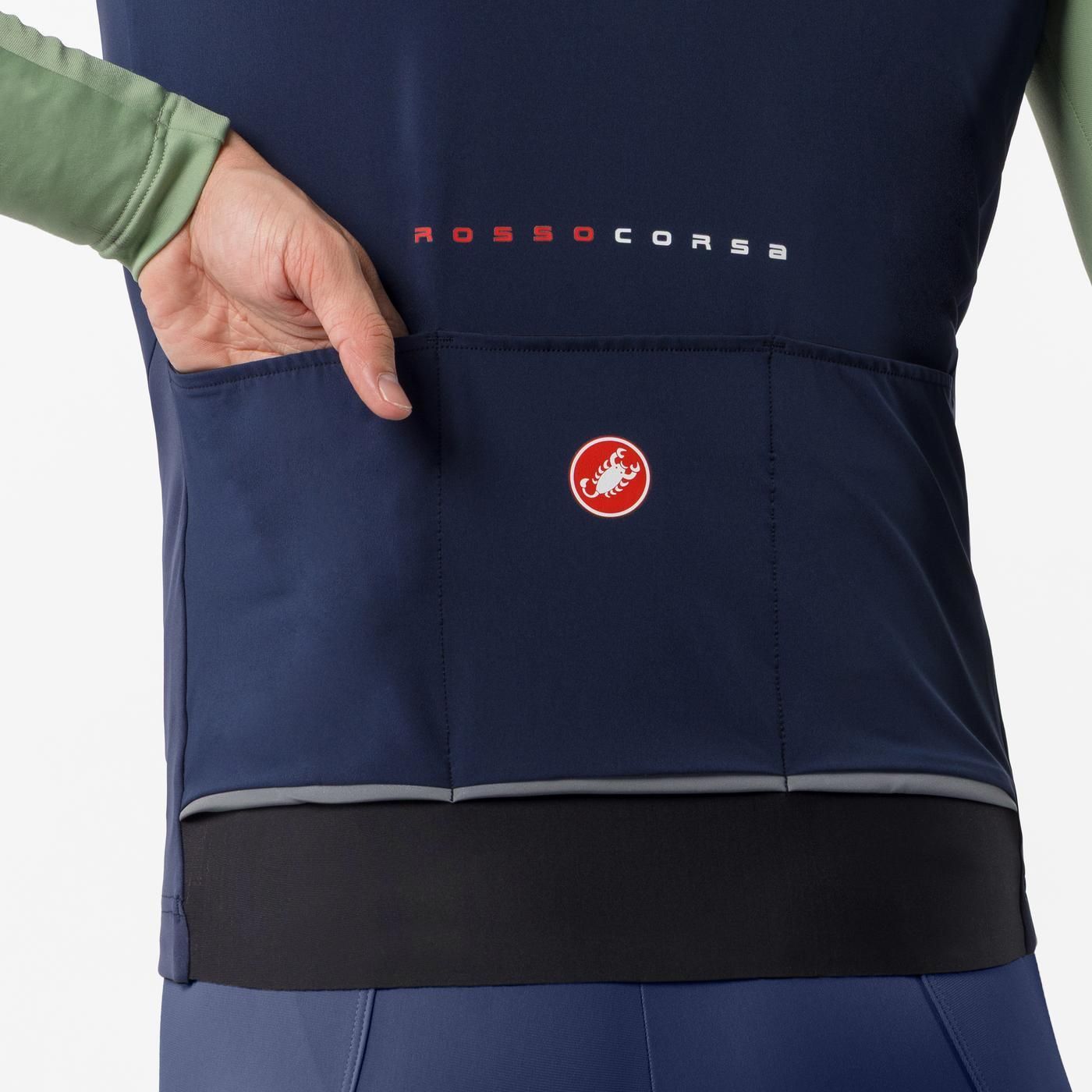 Vest Sleeveless Castelli Perfetto Air Belgian Blue