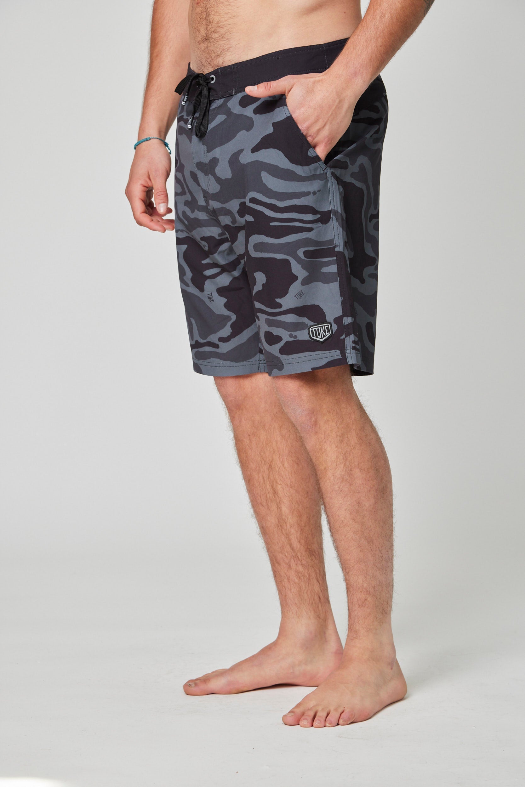 Traje de baño Camo Gris