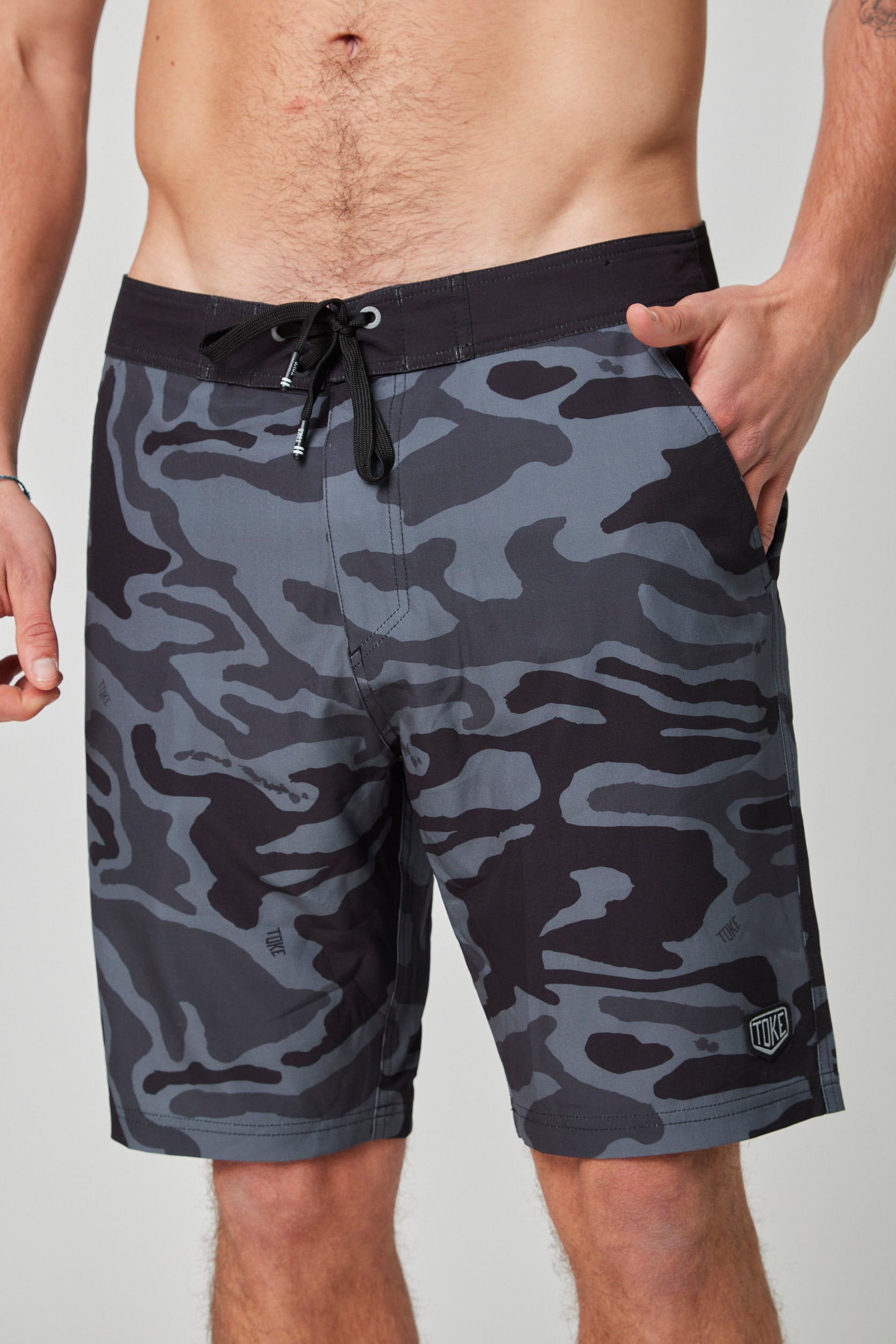 Traje de baño Camo Gris