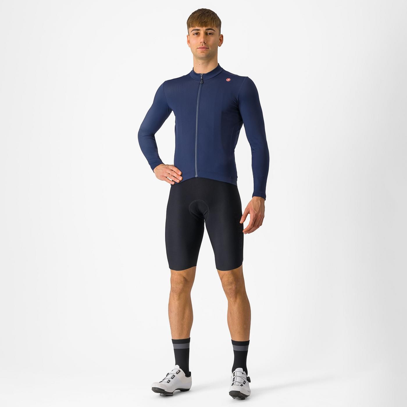 Jersey Térmico Castelli Espresso Belgian Blue