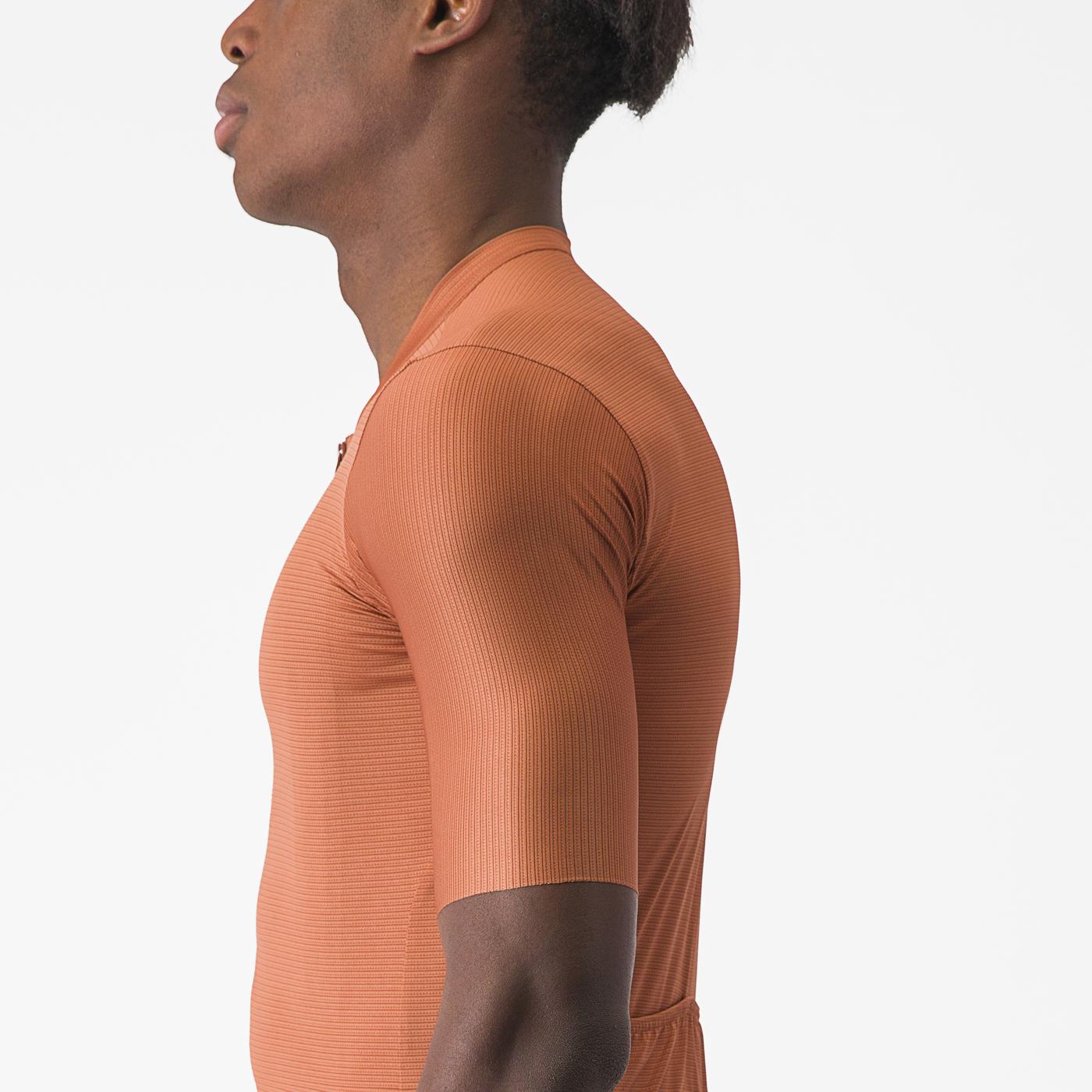 Jersey Castelli Espresso Mocha Dark Gray