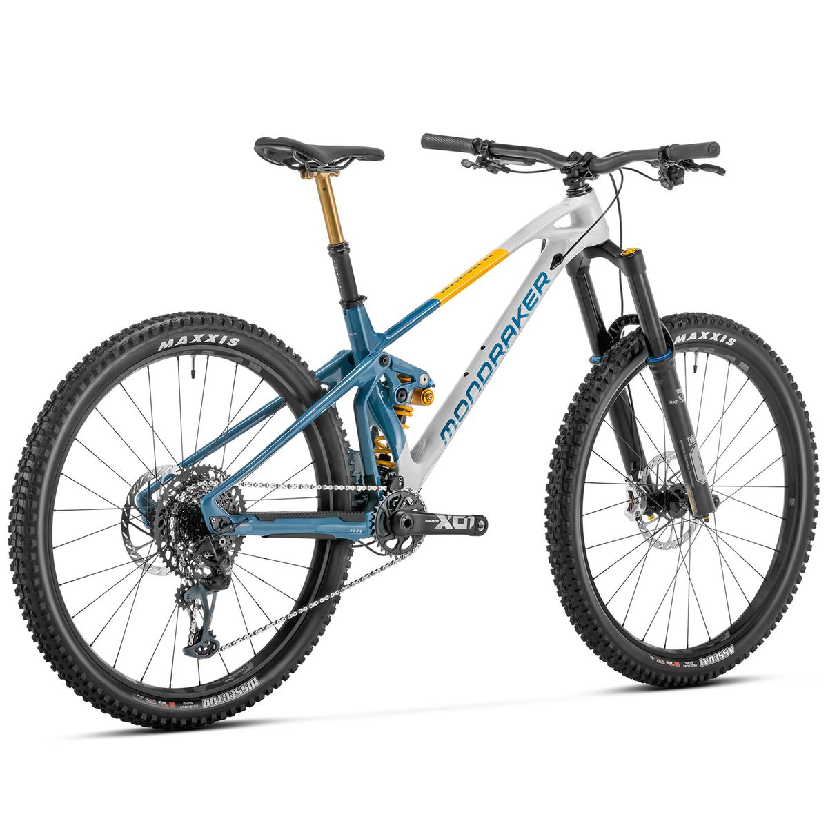 Bicicleta Mondraker Superfoxy Carbon RR 2024 Verde/Blanca Talla M