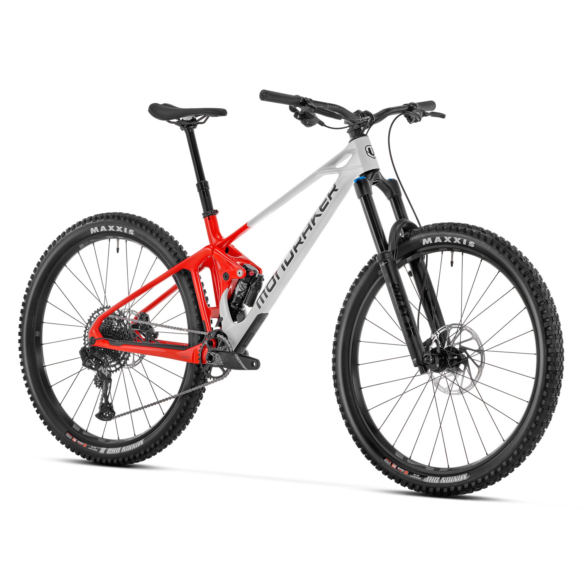Bicicleta Mondraker Foxy Carbon R Blanco/Rojo