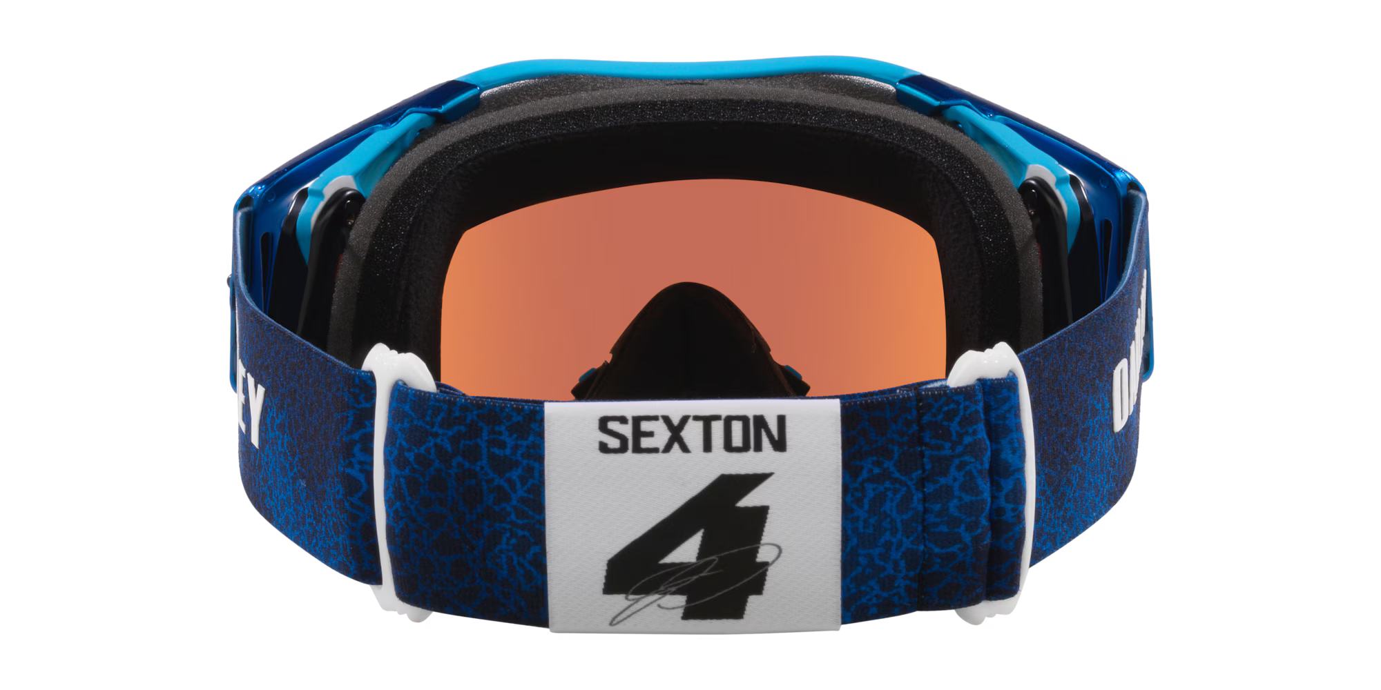 Lentes Oakley Airbrake MX Chase Sexton Signature Series Goggles Prizm MX Sapphire Iridium Lenses Chase Sexton Signature Strap