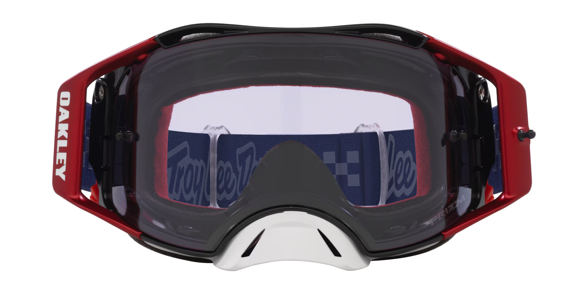 Lentes Oakley Airbrake® MX Troy Lee Designs Series Goggles prizm mx low light Lenses Troy Lee Designs Rwb Stars Strap