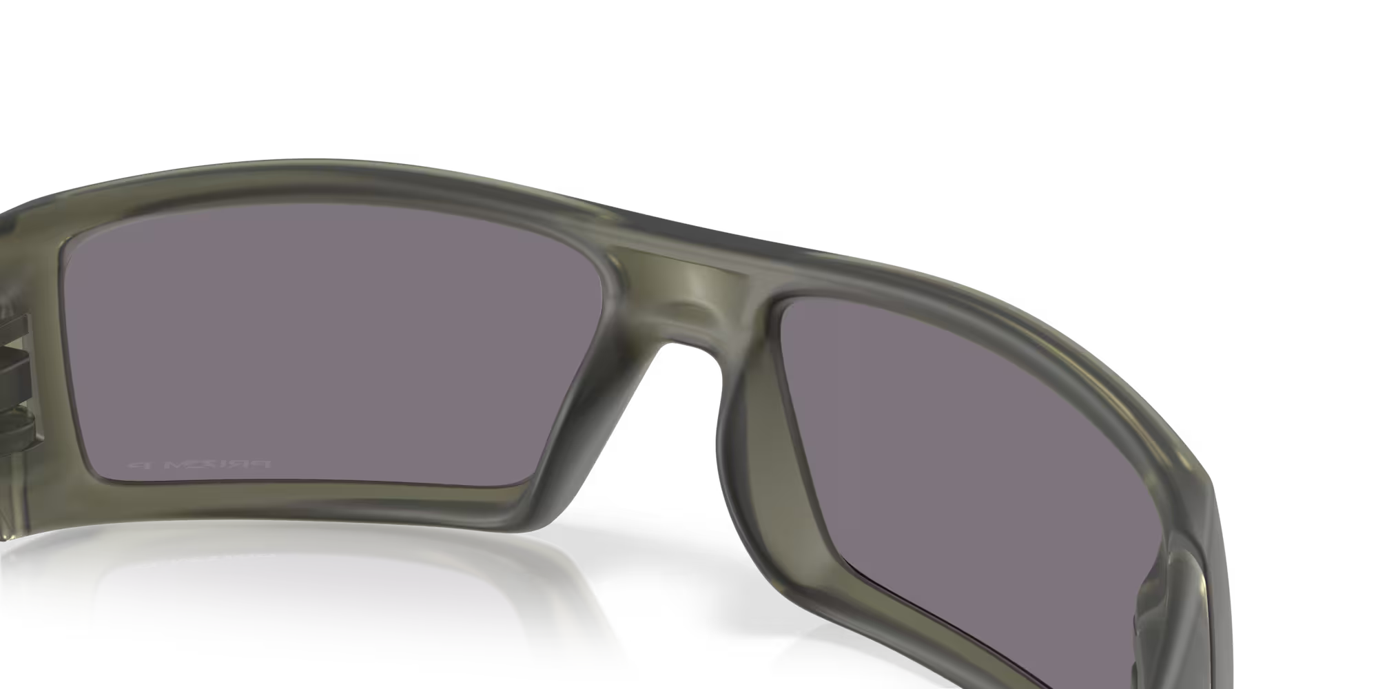 Lentes Oakley Gascan Latitude Collection Prizm Grey Polarized Lenses Matte Transparent Olive Ink Frame
