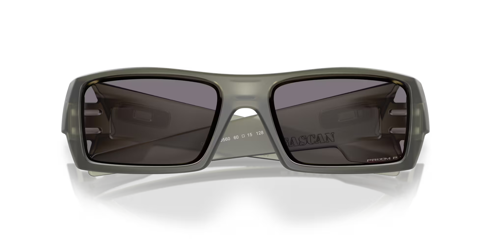 Lentes Oakley Gascan Latitude Collection Prizm Grey Polarized Lenses Matte Transparent Olive Ink Frame