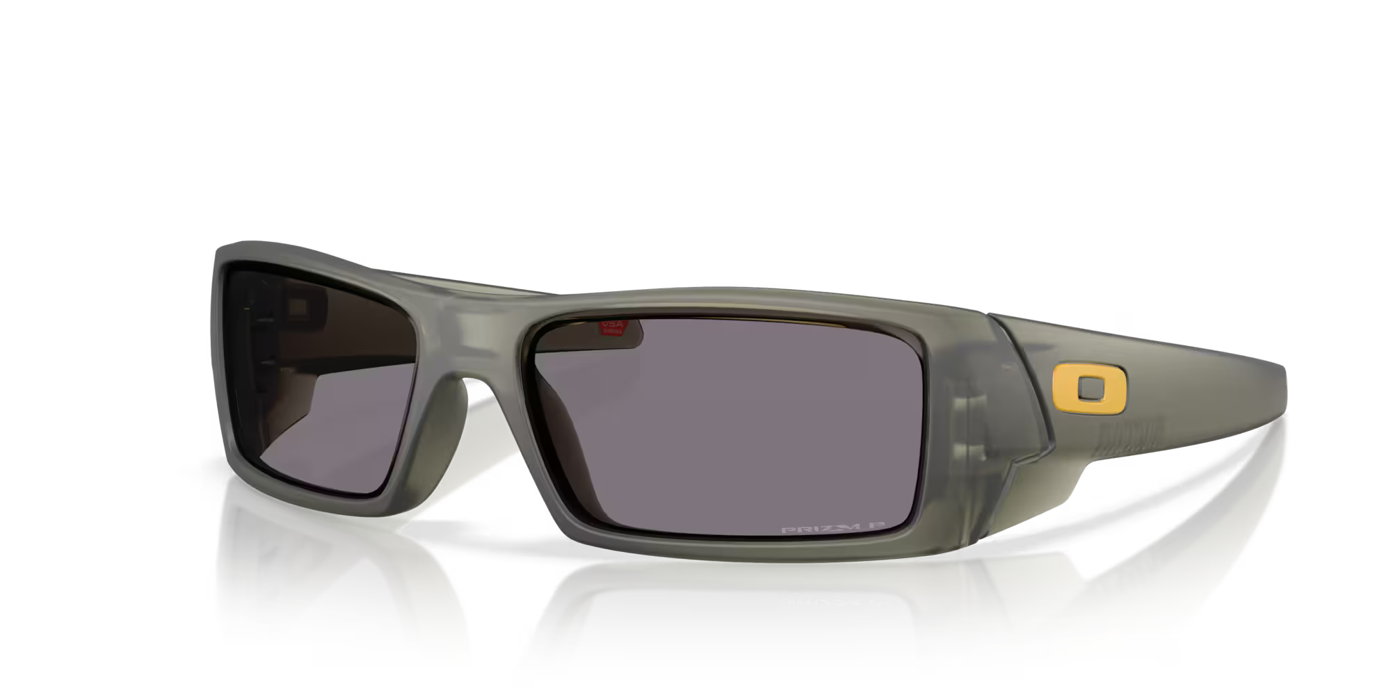 Lentes Oakley Gascan Latitude Collection Prizm Grey Polarized Lenses Matte Transparent Olive Ink Frame