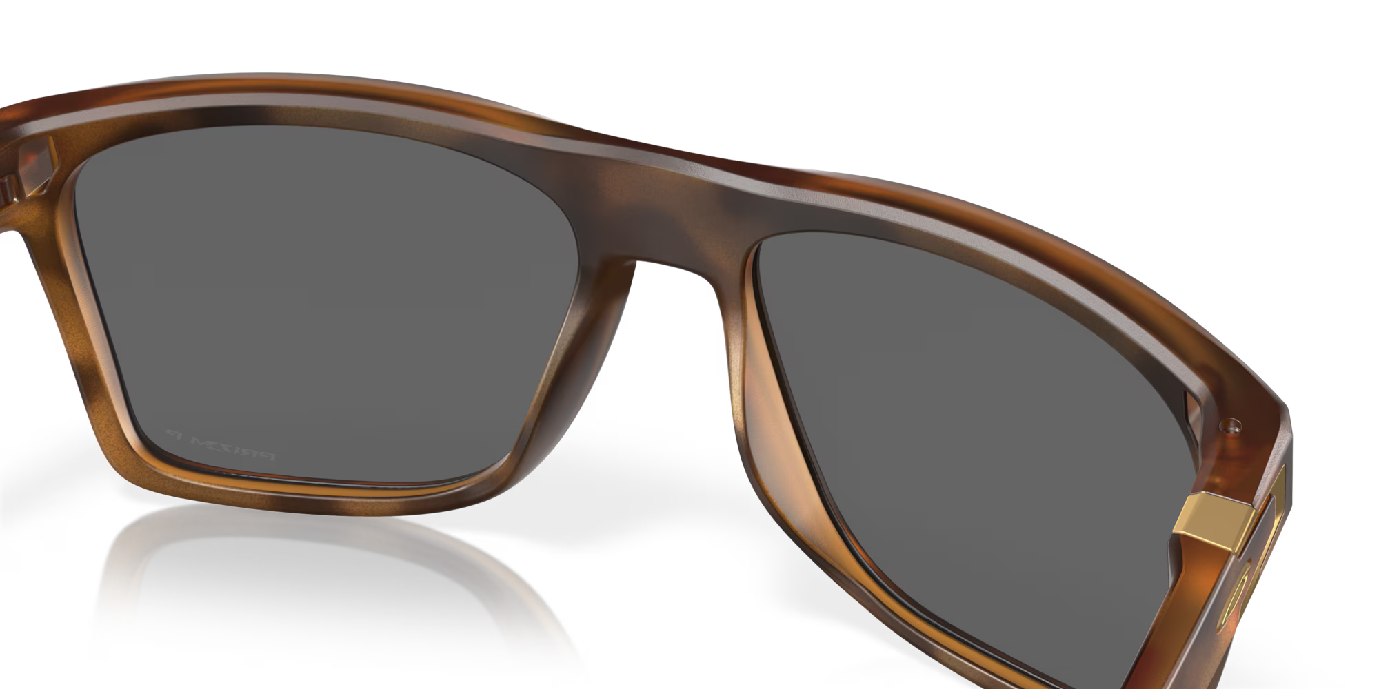Anteojos Oakley Leffingwell Black Polarized Lenses Matte Brown Tortoise Frame
