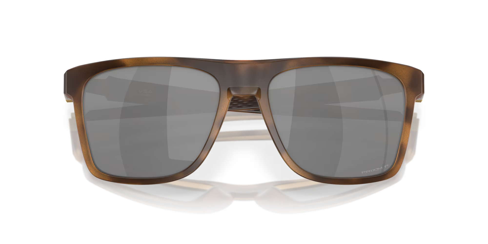 Anteojos Oakley Leffingwell Black Polarized Lenses Matte Brown Tortoise Frame