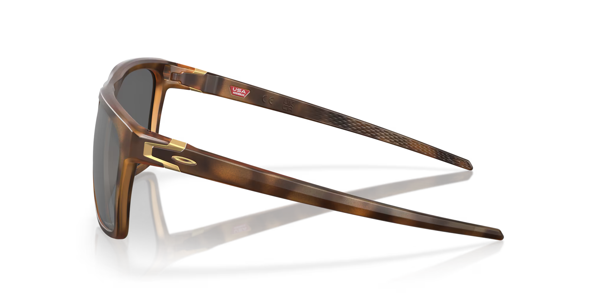 Anteojos Oakley Leffingwell Black Polarized Lenses Matte Brown Tortoise Frame