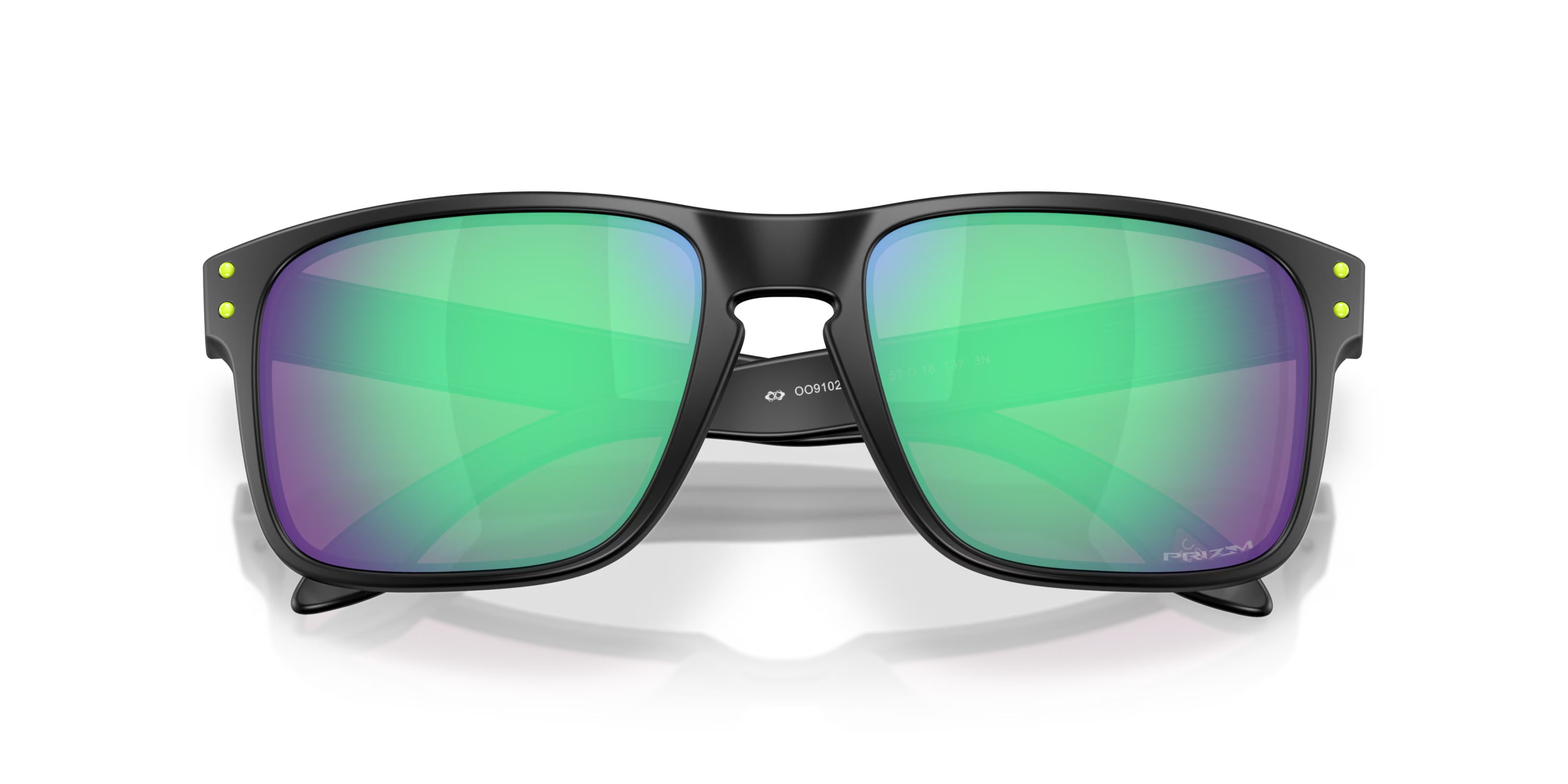 Lentes Oakley Holbrook Court Collection Prizm Road Jade Lenses Matte Black Frame