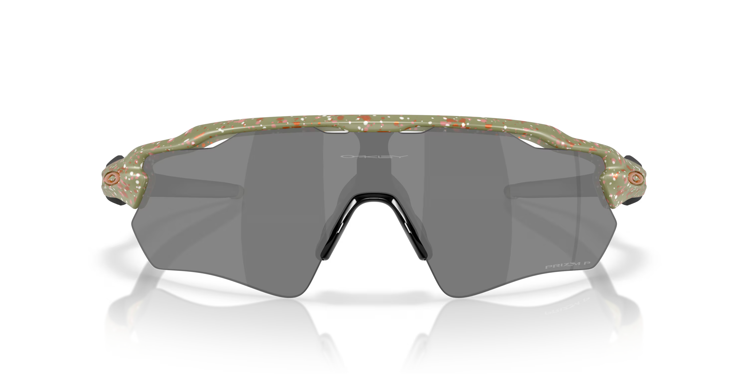 Lentes Oakley Radar EV Path Terrazzo Collection Prizm Black Polarized Lenses Matte Fern Terrazzo Frame