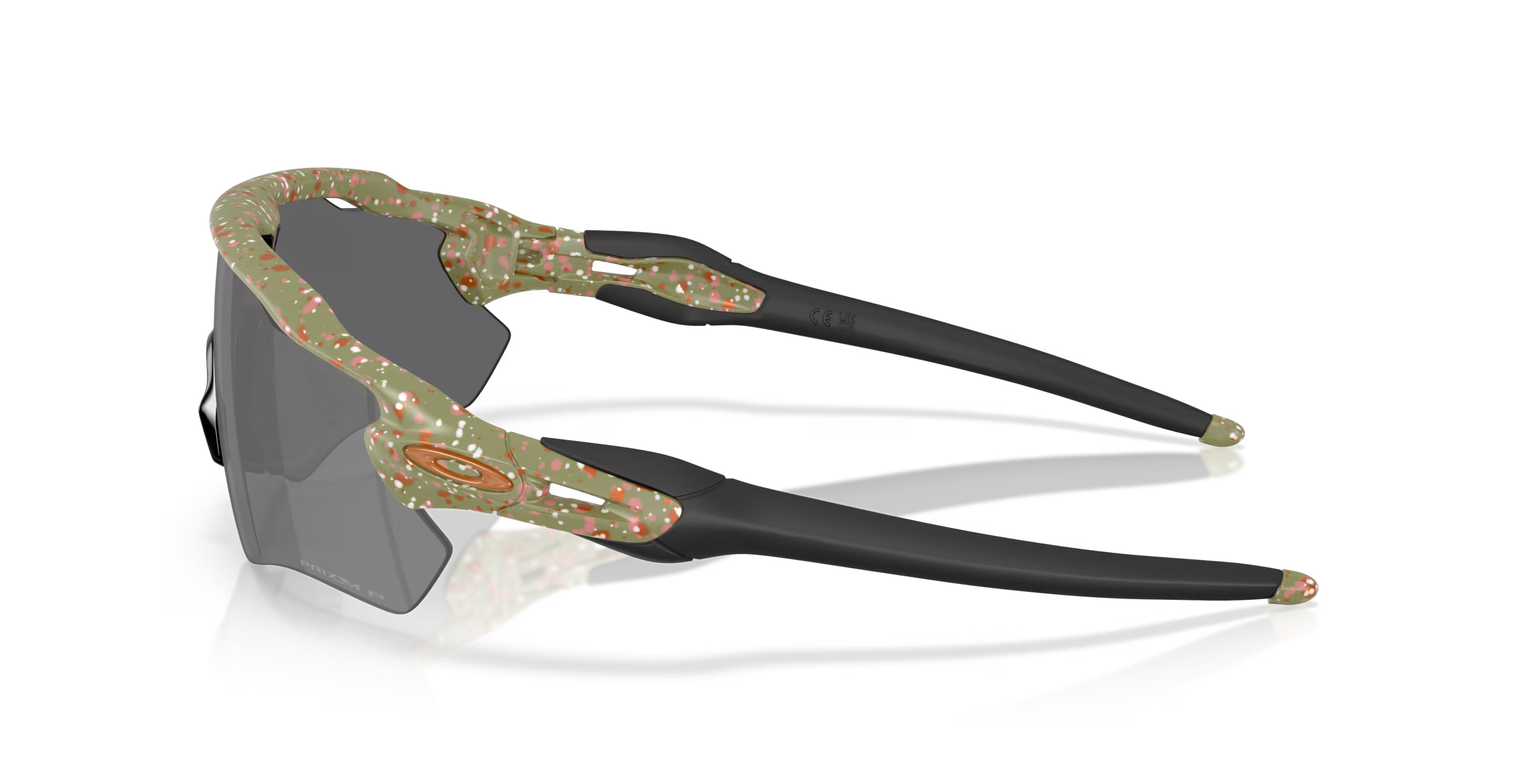 Lentes Oakley Radar EV Path Terrazzo Collection Prizm Black Polarized Lenses Matte Fern Terrazzo Frame