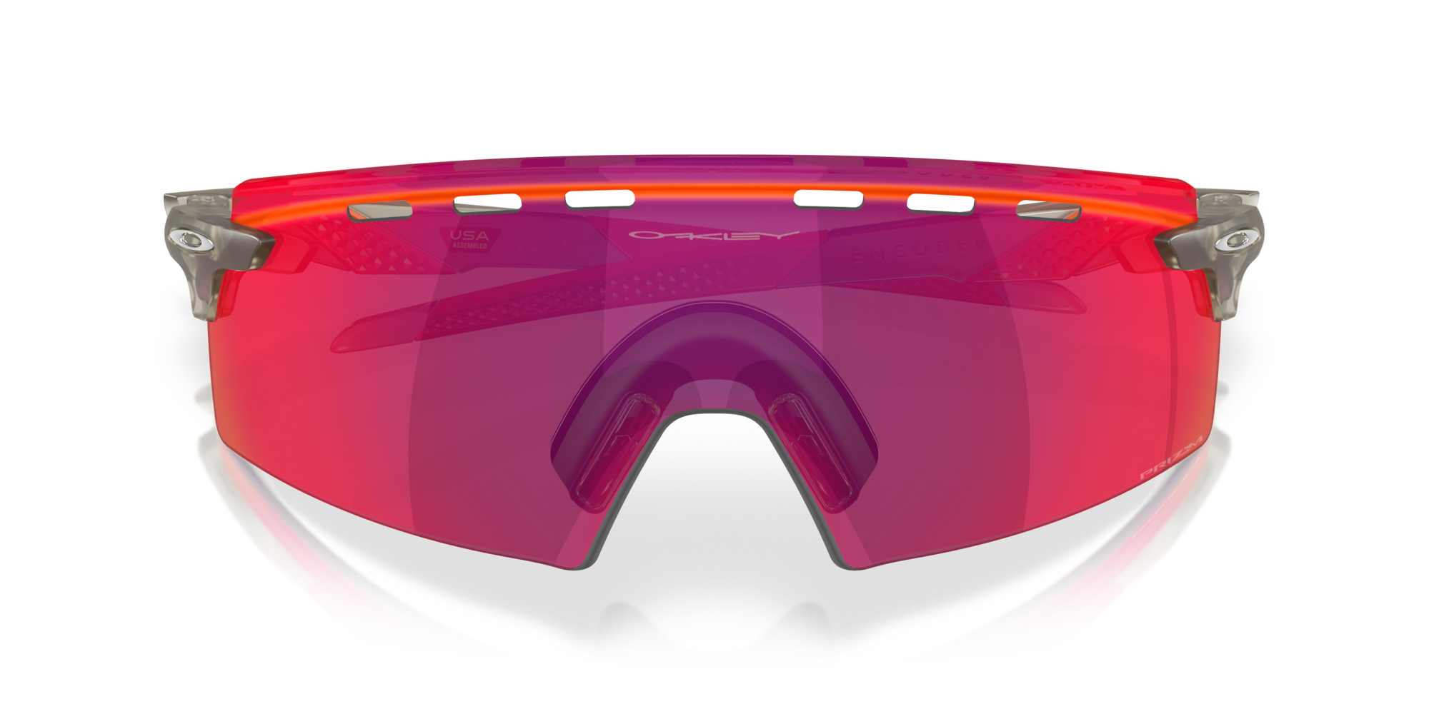 Lentes Oakley Encoder Strike Prizm Road Lenses Matte Grey Ink Frame