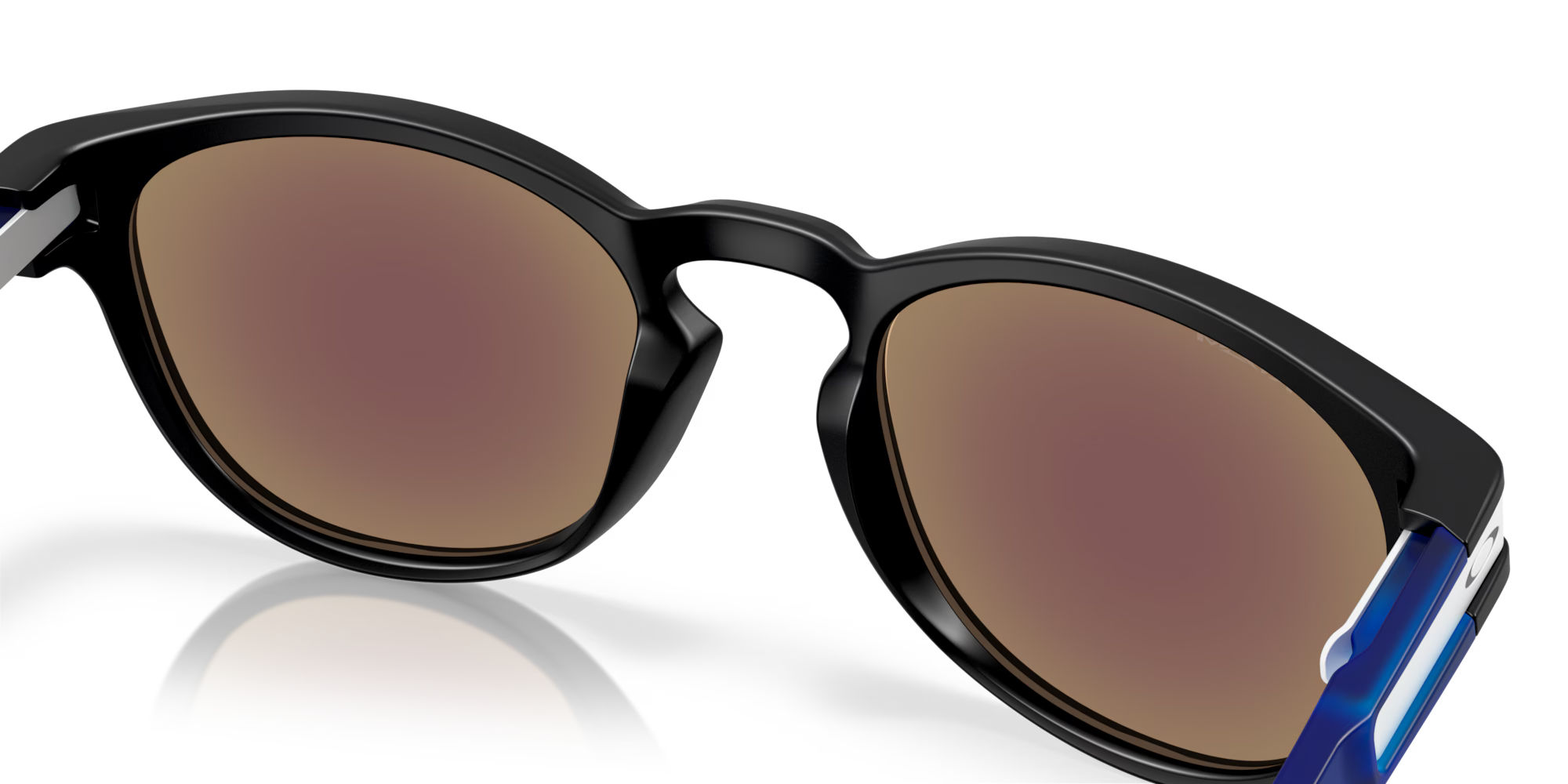 Lentes Oakley Latch Fathom Collection Prizm Sapphire Lenses Matte Black Frame