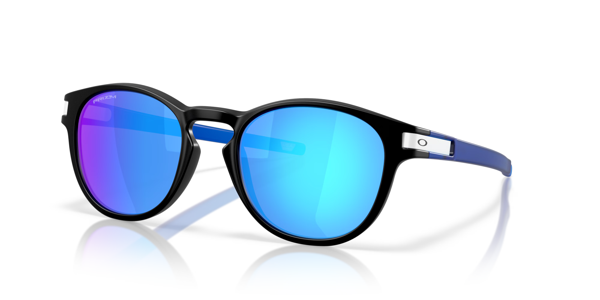 Lentes Oakley Latch Fathom Collection Prizm Sapphire Lenses Matte Black Frame