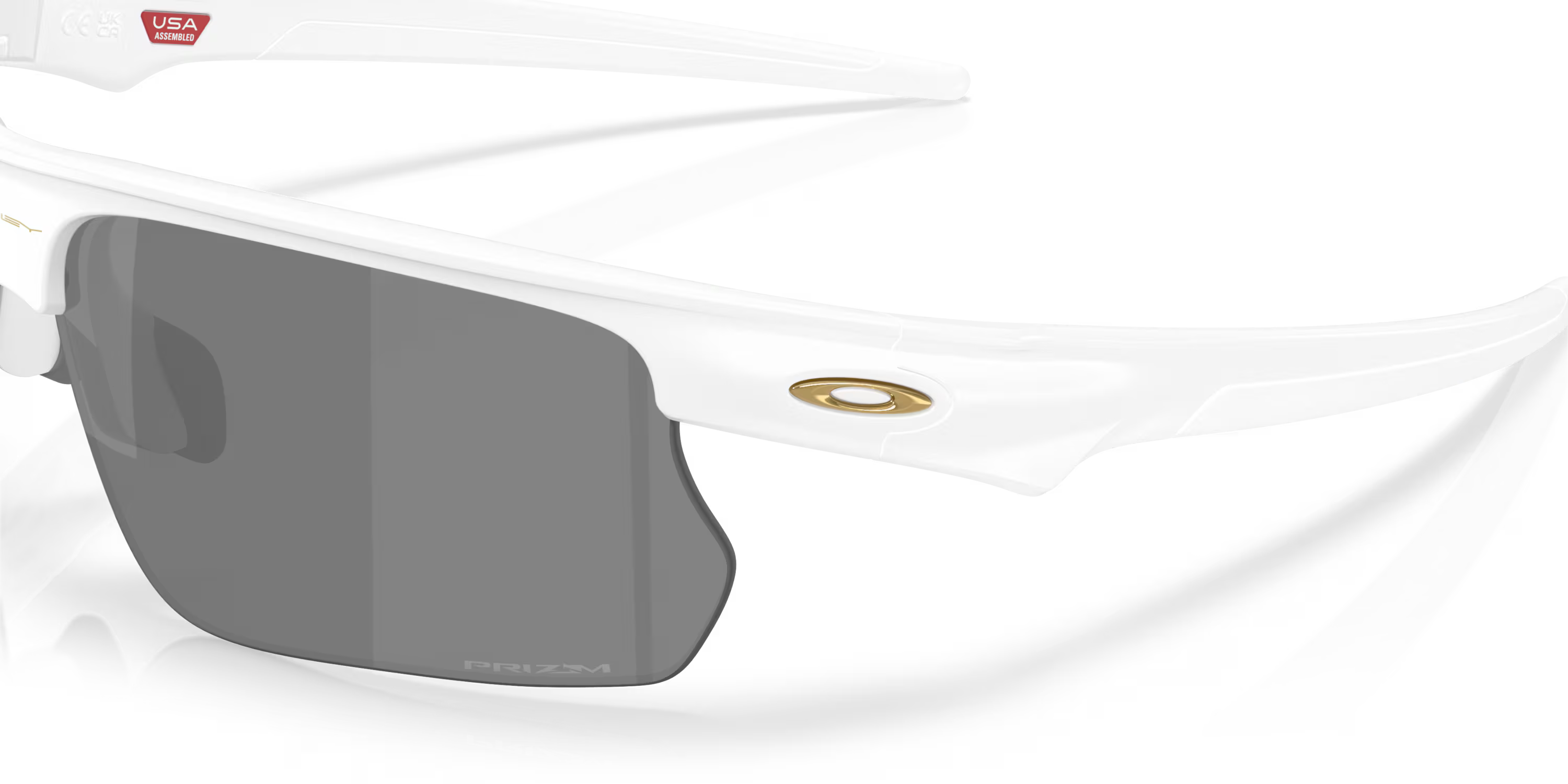 Lentes Oakley BiSphaera Players Collection Prizm Black Lenses Matte White Frame