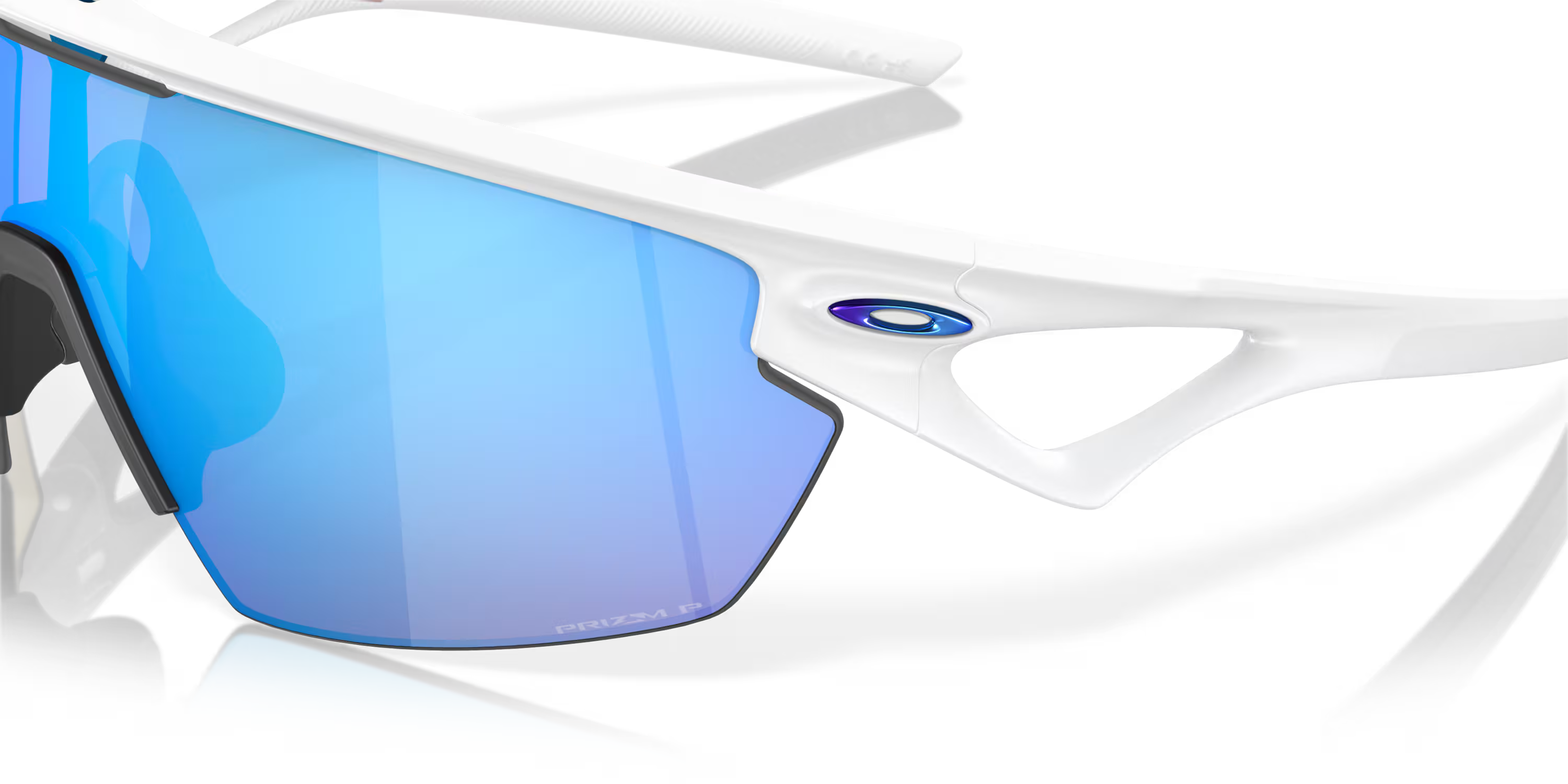 Lentes Oakley Sphaera Prizm Sapphire Polarized Lenses Matte White Frame