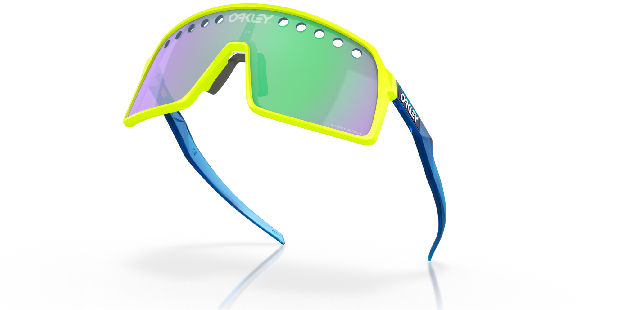 Oakley Lentes Sutro Eyeshade Heritage Prizm Road Jade - Rideshop