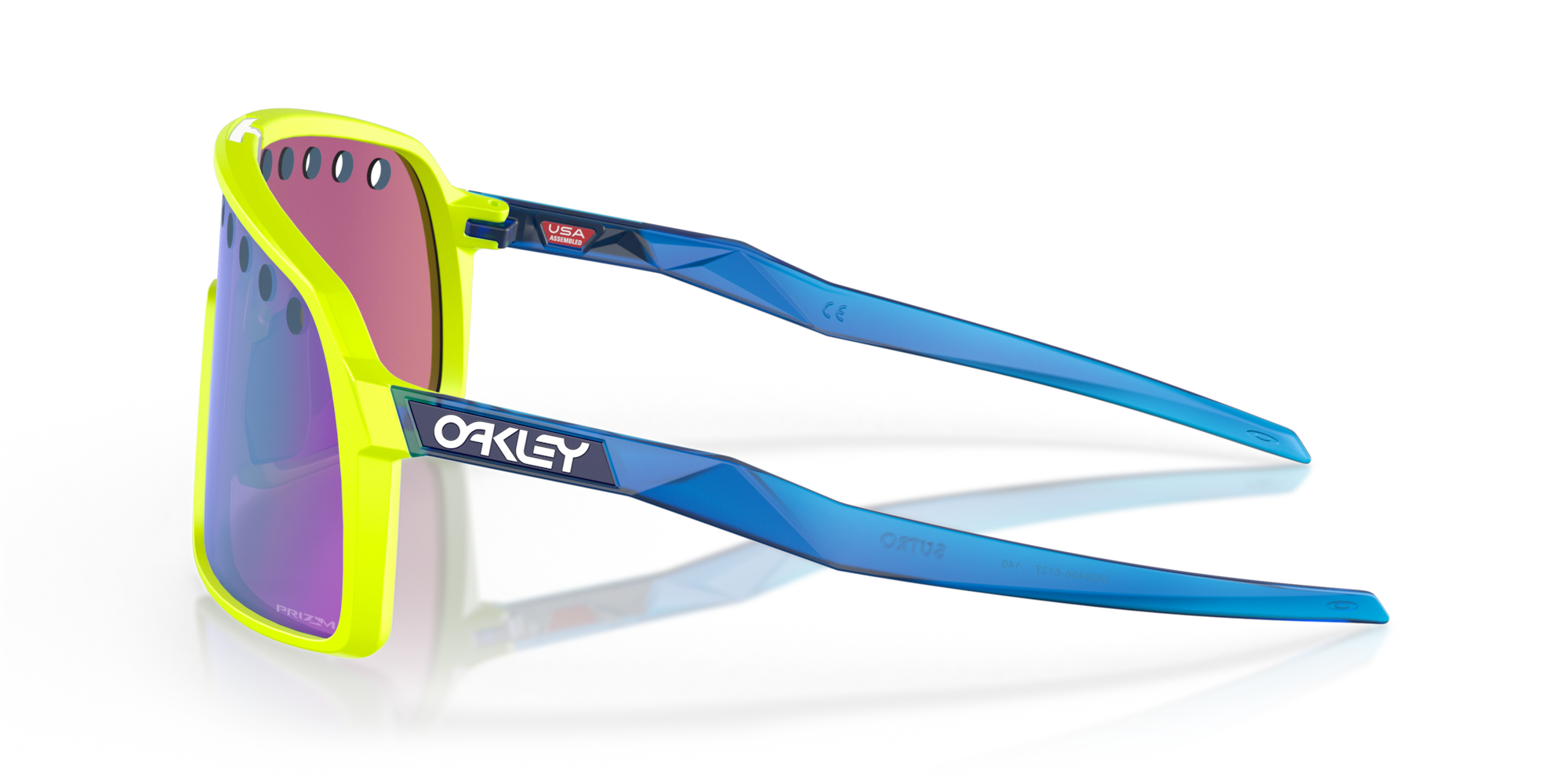 Oakley Lentes Sutro Eyeshade Heritage Prizm Road Jade - Rideshop
