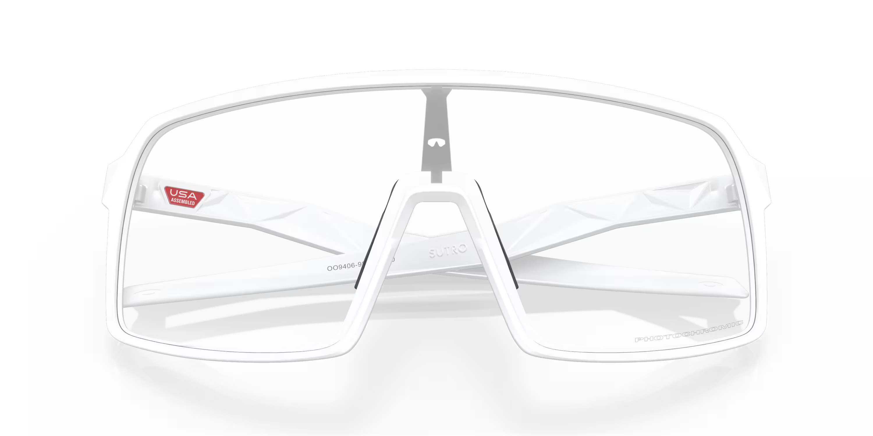 Lentes Oakley Sutro Clear Lenses Matte White Frame