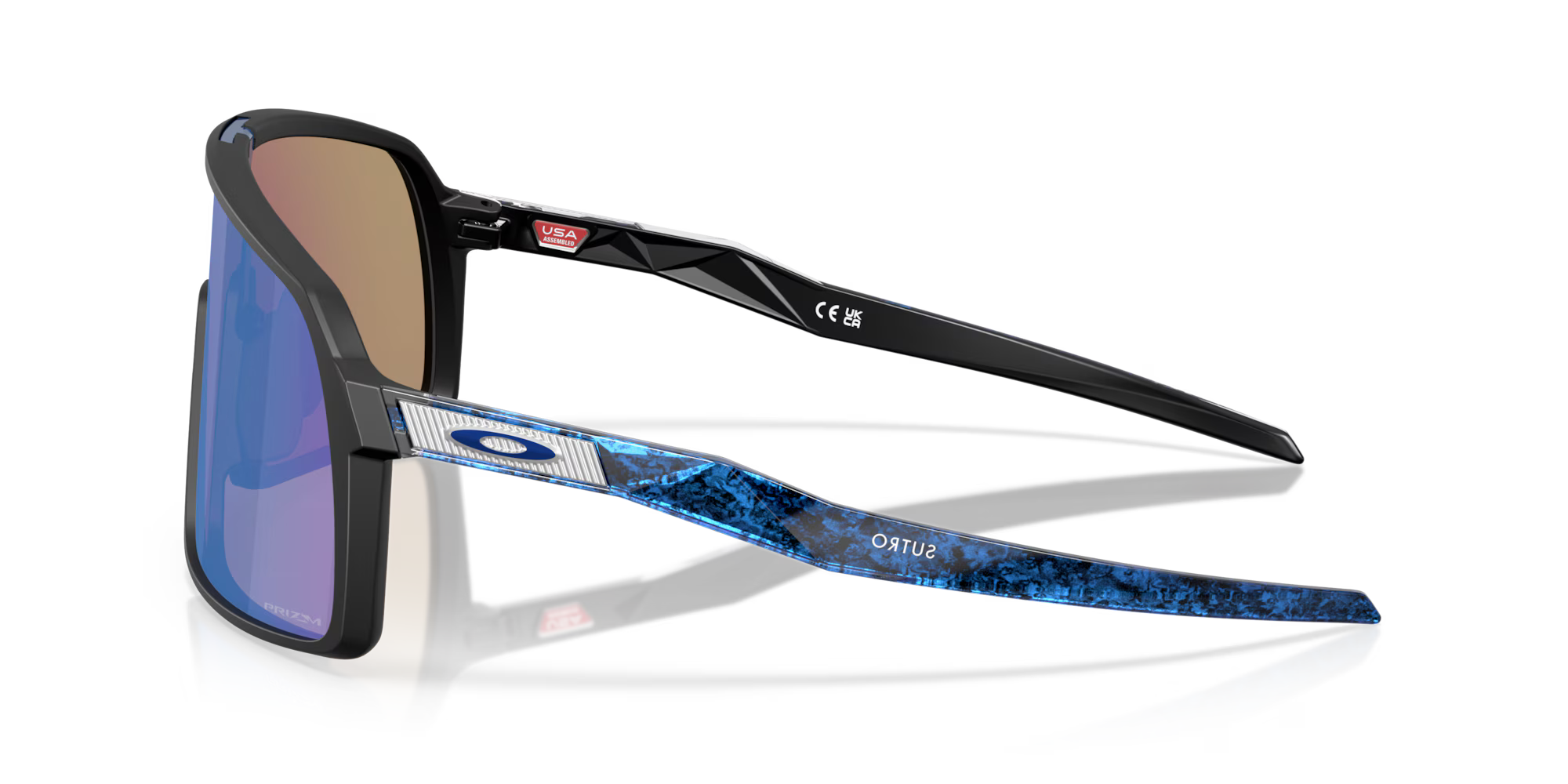 Lentes Oakley Sutro Fathom Collection Prizm Sapphire Lenses Matte Black Frame