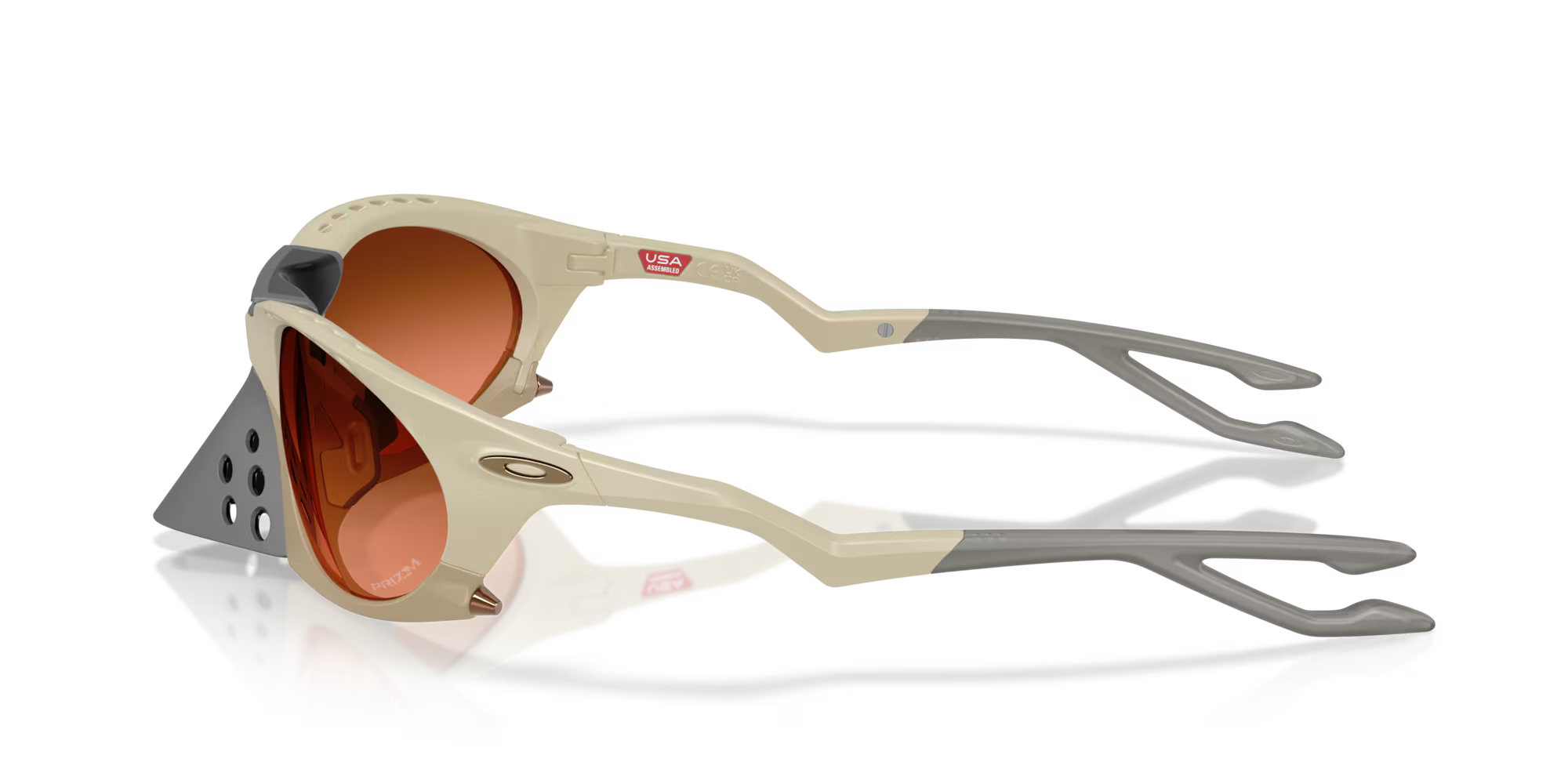 Lentes Oakley Plantaris Prizm Brown Gradient Lenses Matte Sand Frame