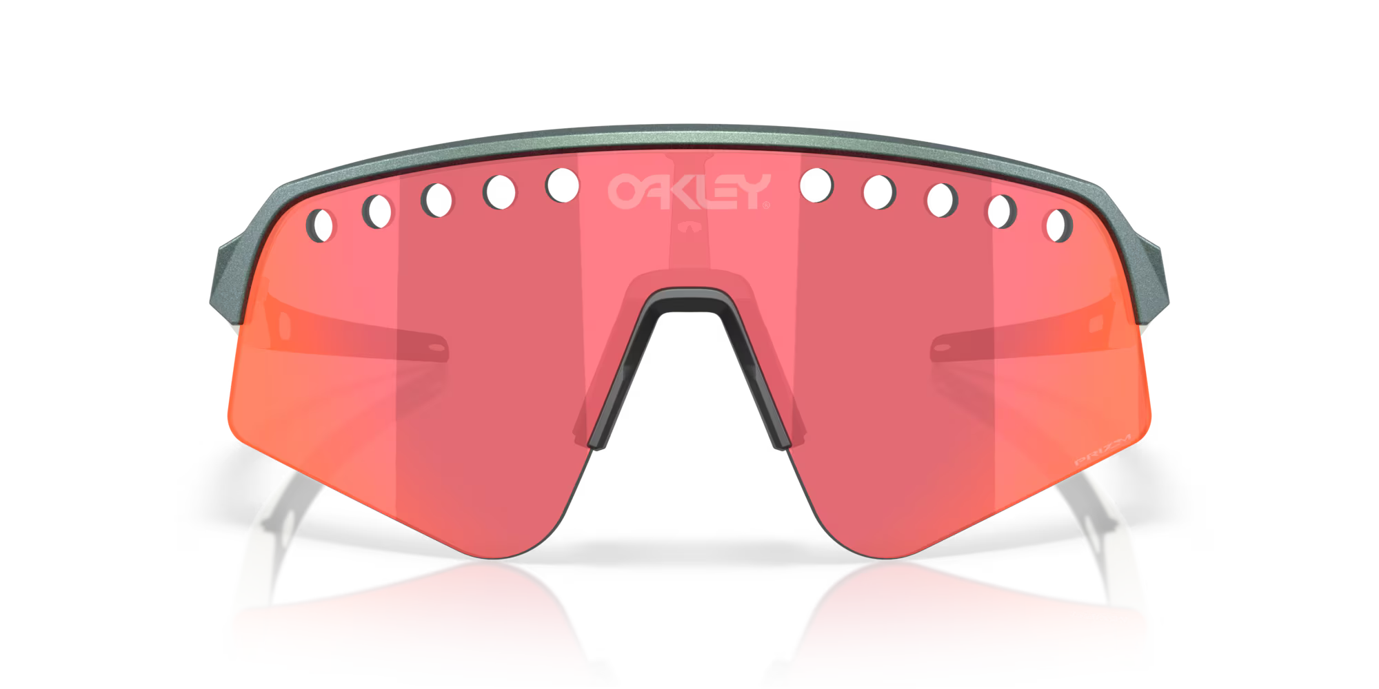 Lentes Oakley Sutro Lite Sweep Pacific Trail Collection Prizm Trail Torch Lenses Matte Silver/Blue Colorshift Frame