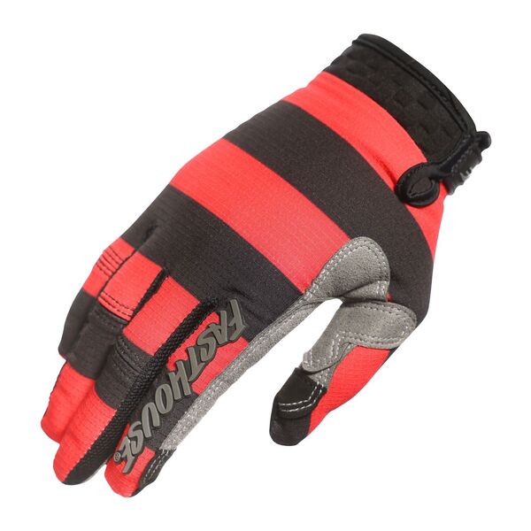 Guantes Fasthouse Speed Style Akin Negro Rojo