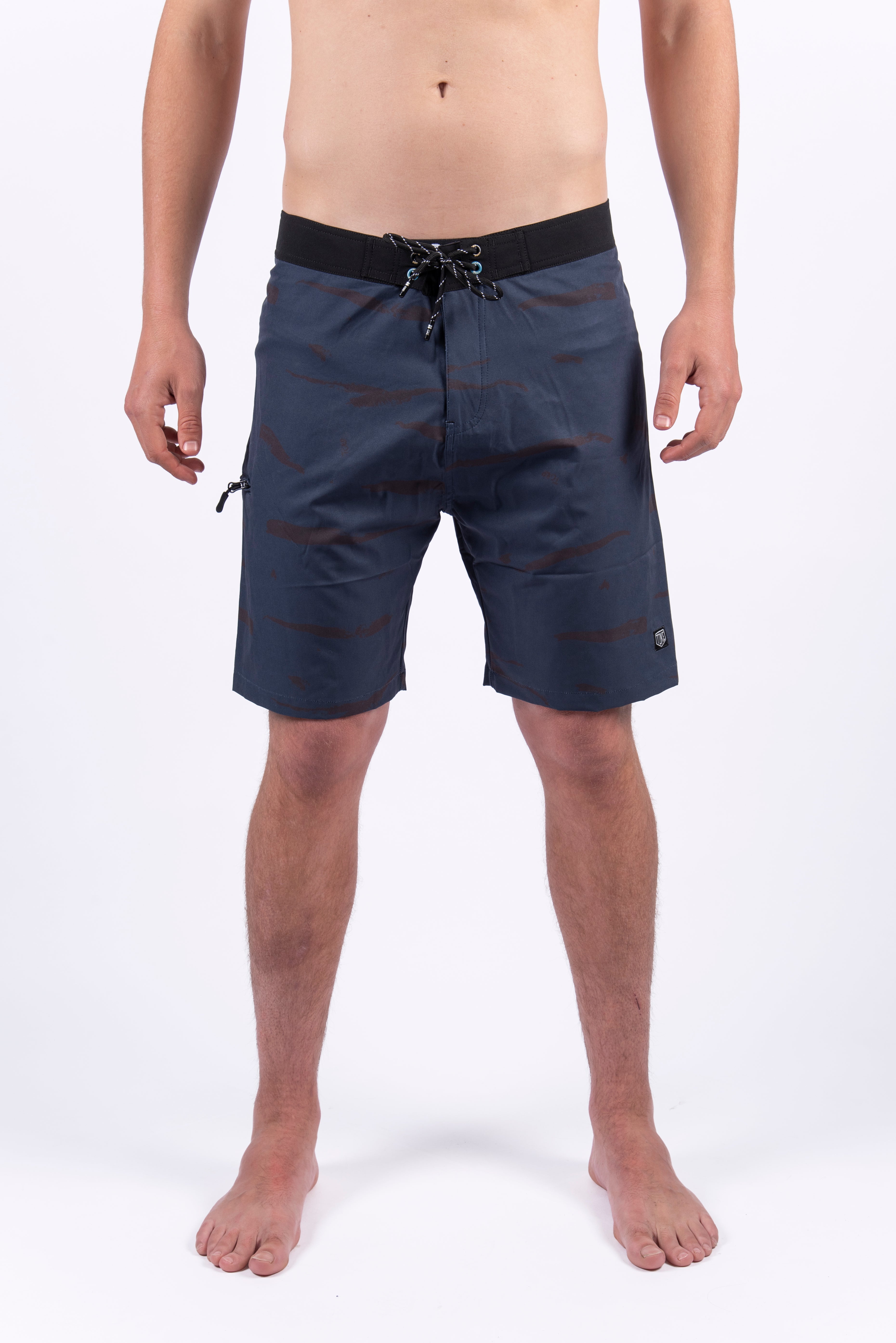 Traje De Baño Azul Marino Hombre Toke